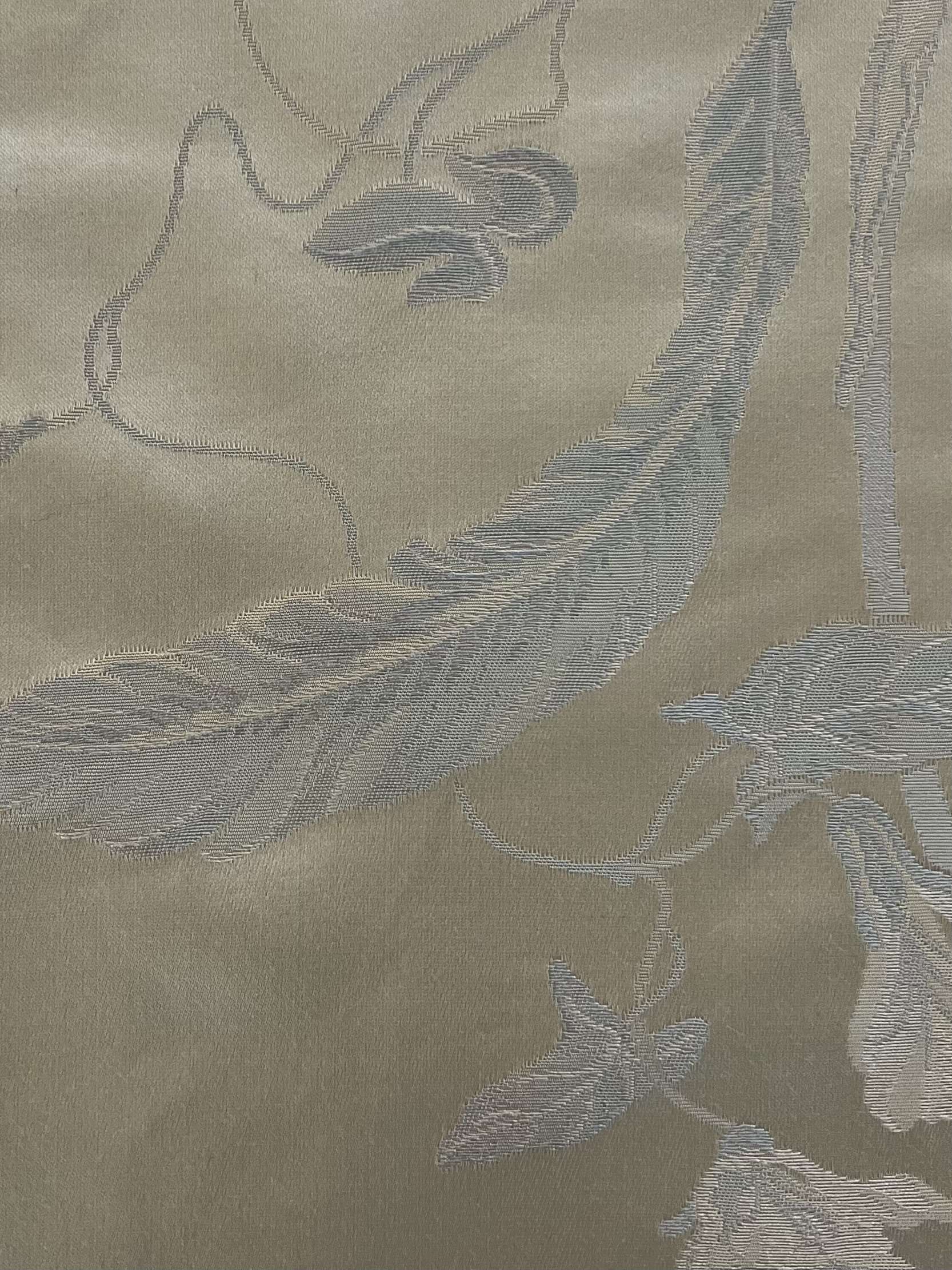 Viscose Jacquard Brocade in Champagne