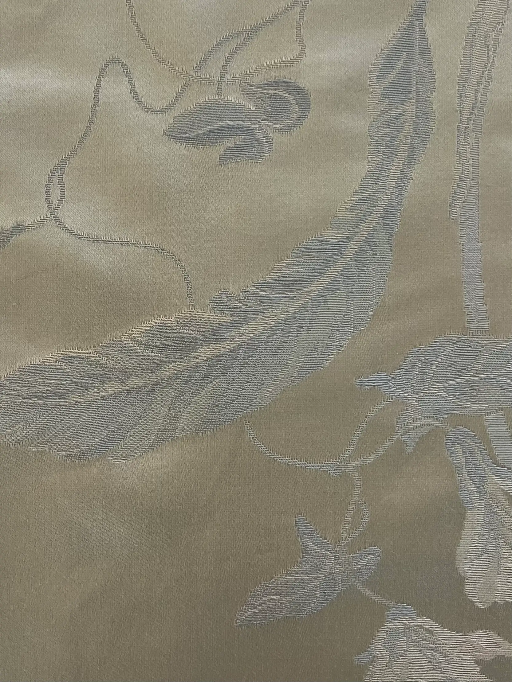 Viscose Jacquard Brocade in Champagne