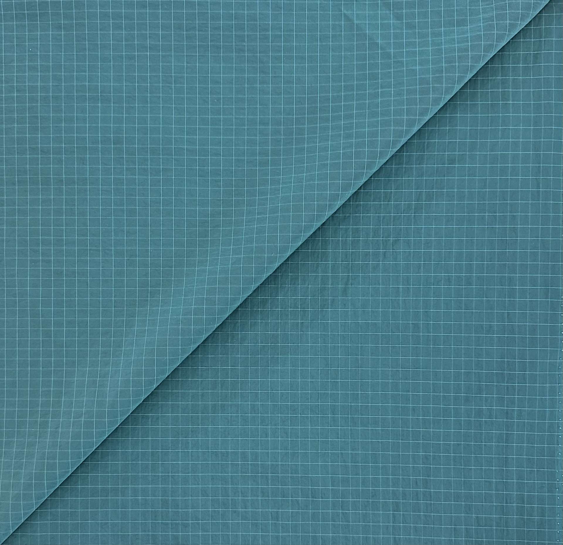 Waterproof Nylon Ripstop in Teal Blue