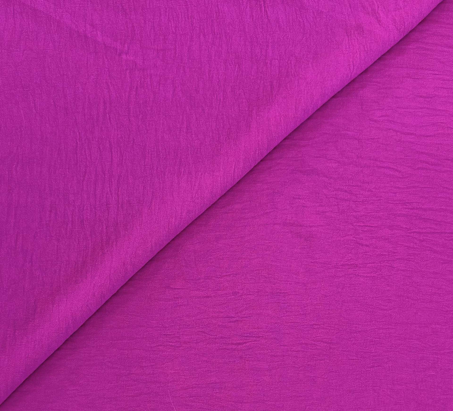 Textured Polyester Georgette in Fuchsia Pink