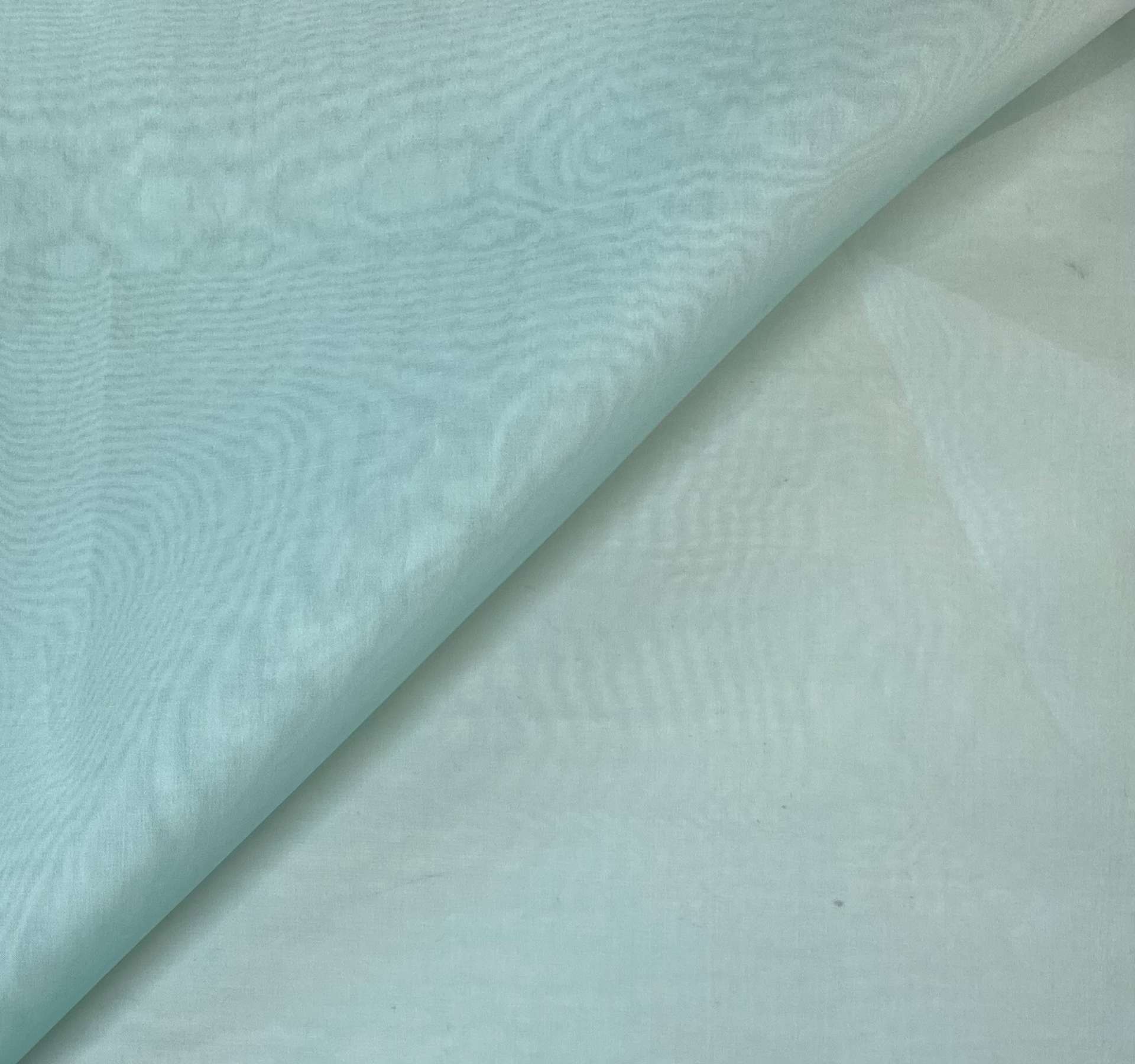 Pure Silk Organza in Ice Blue