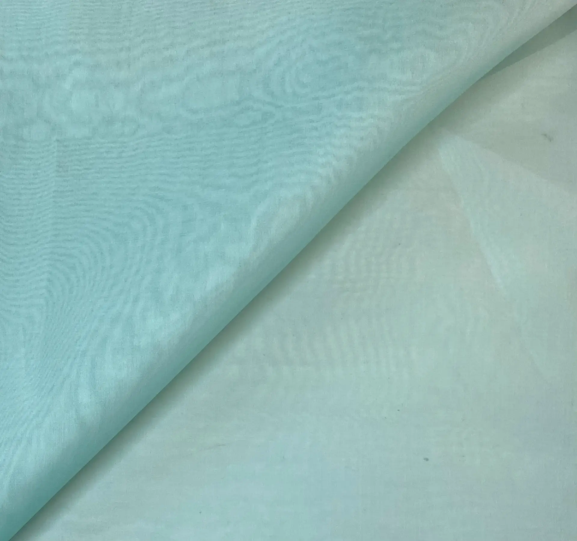 Pure Silk Organza in Ice Blue