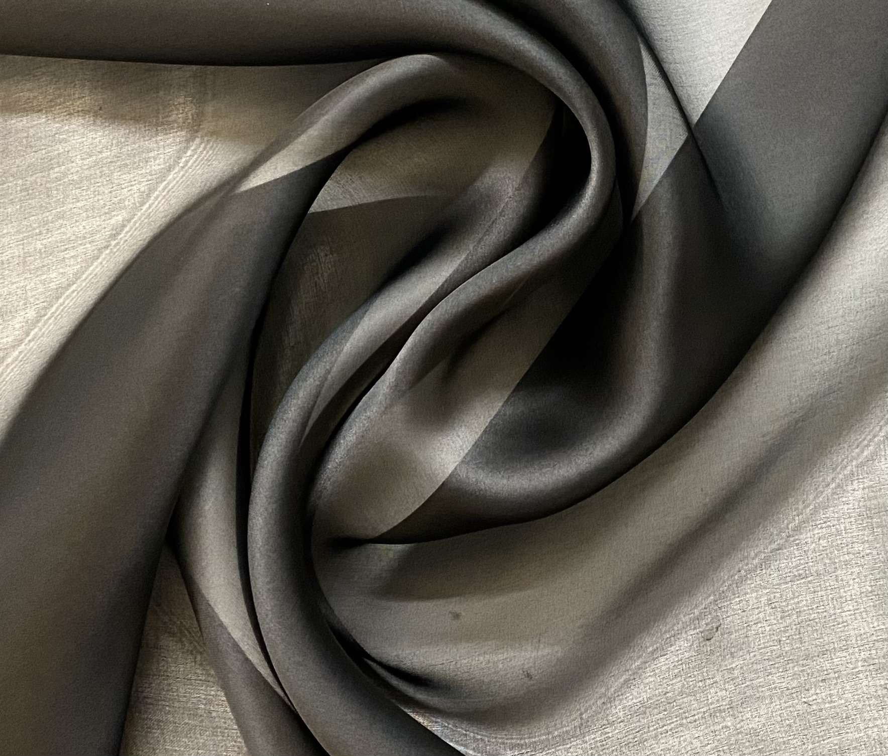 Pure Silk Satin Organza