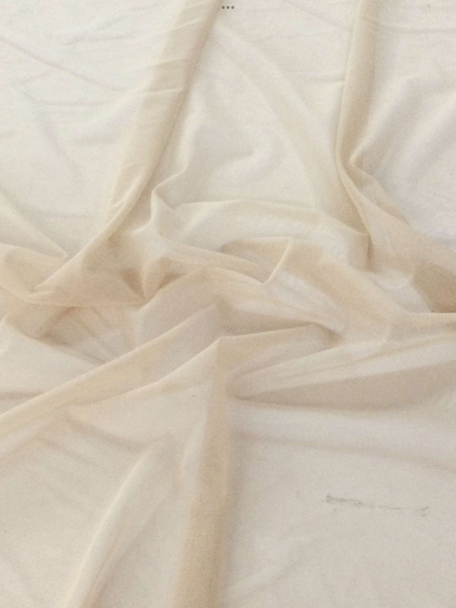 Stretch Tulle in Cappuccino
