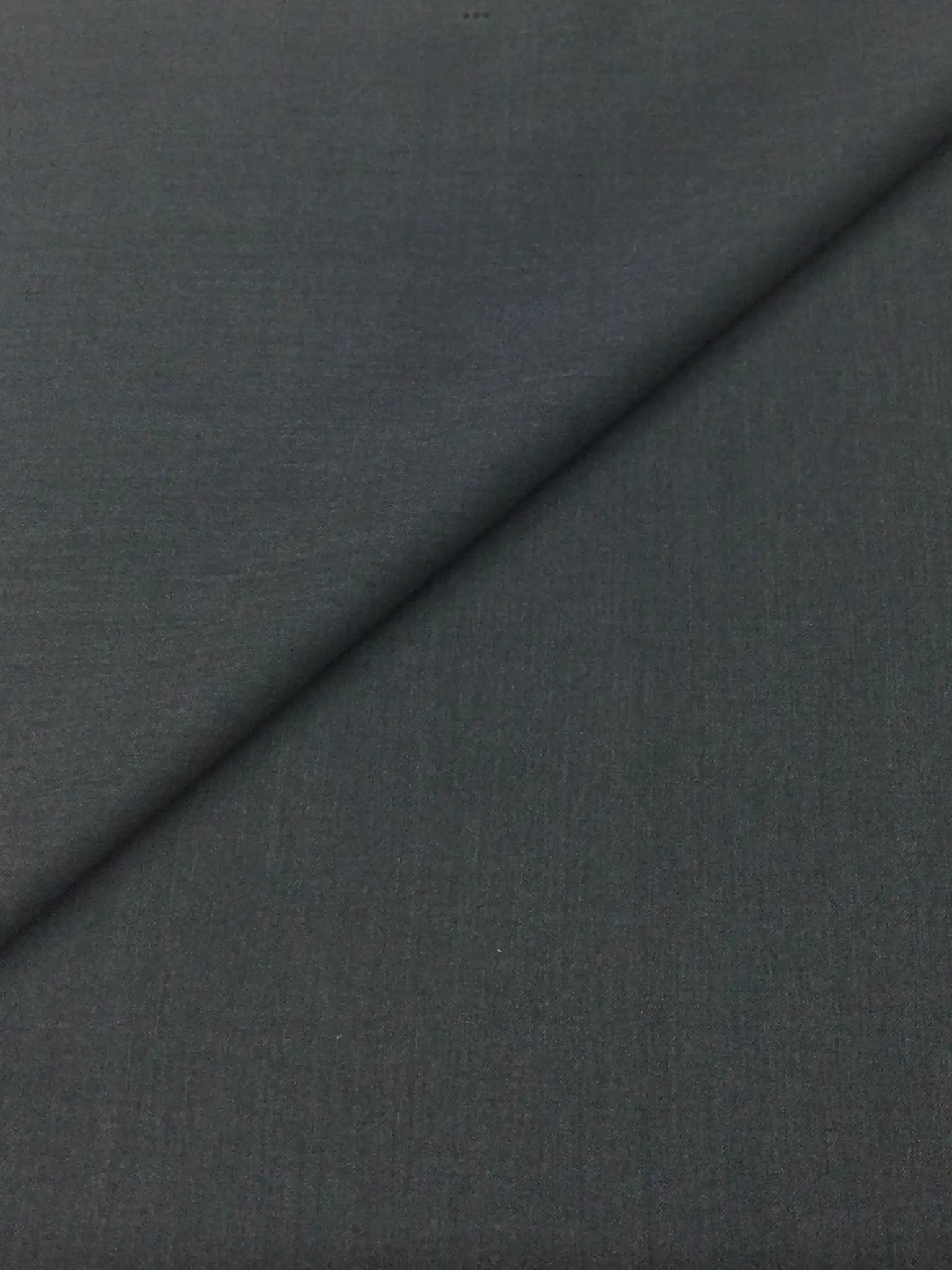 Italian Ermenegildo Zegna Wool in Steel Grey