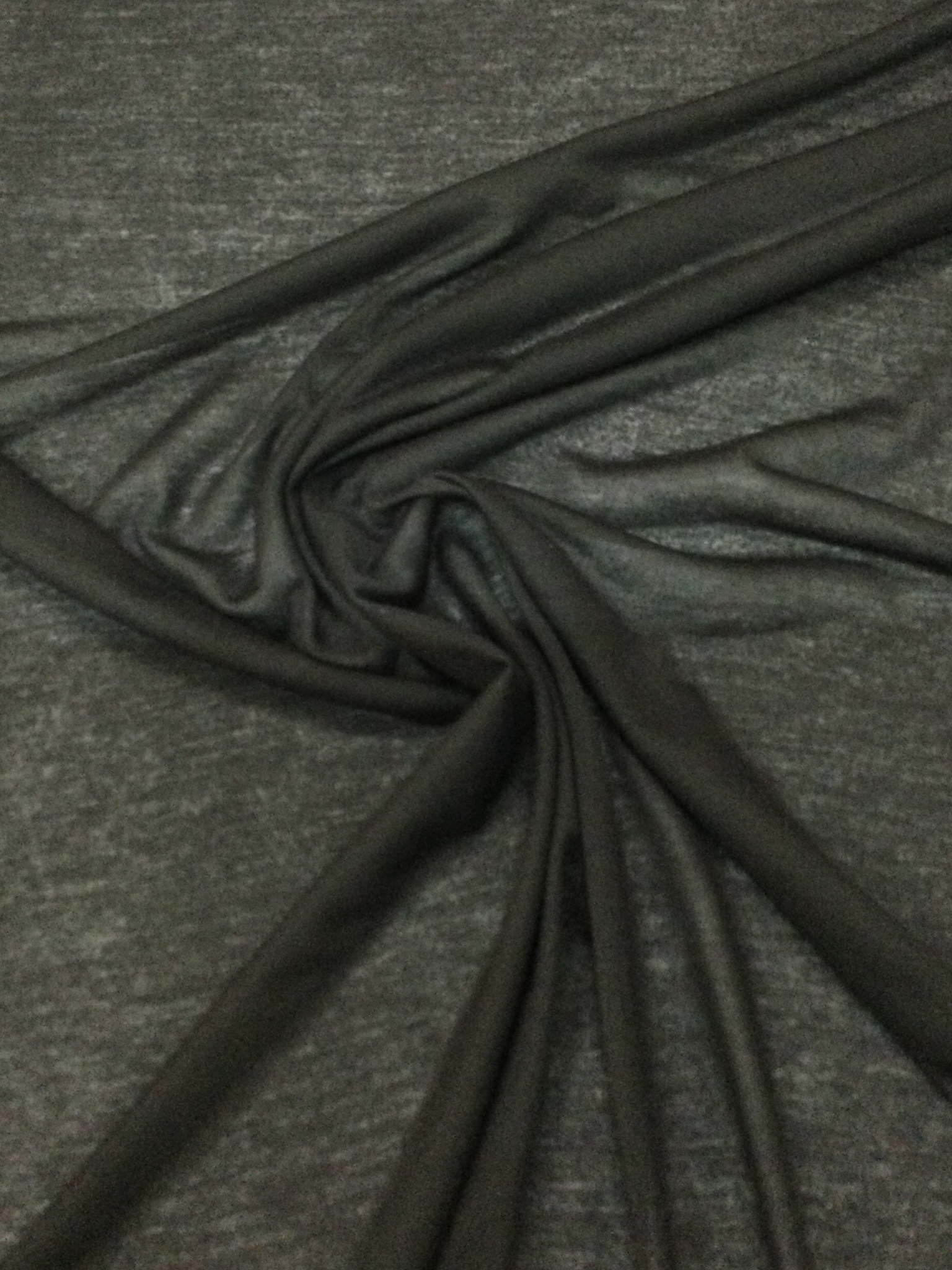 Modal and Silk Jersey in Black