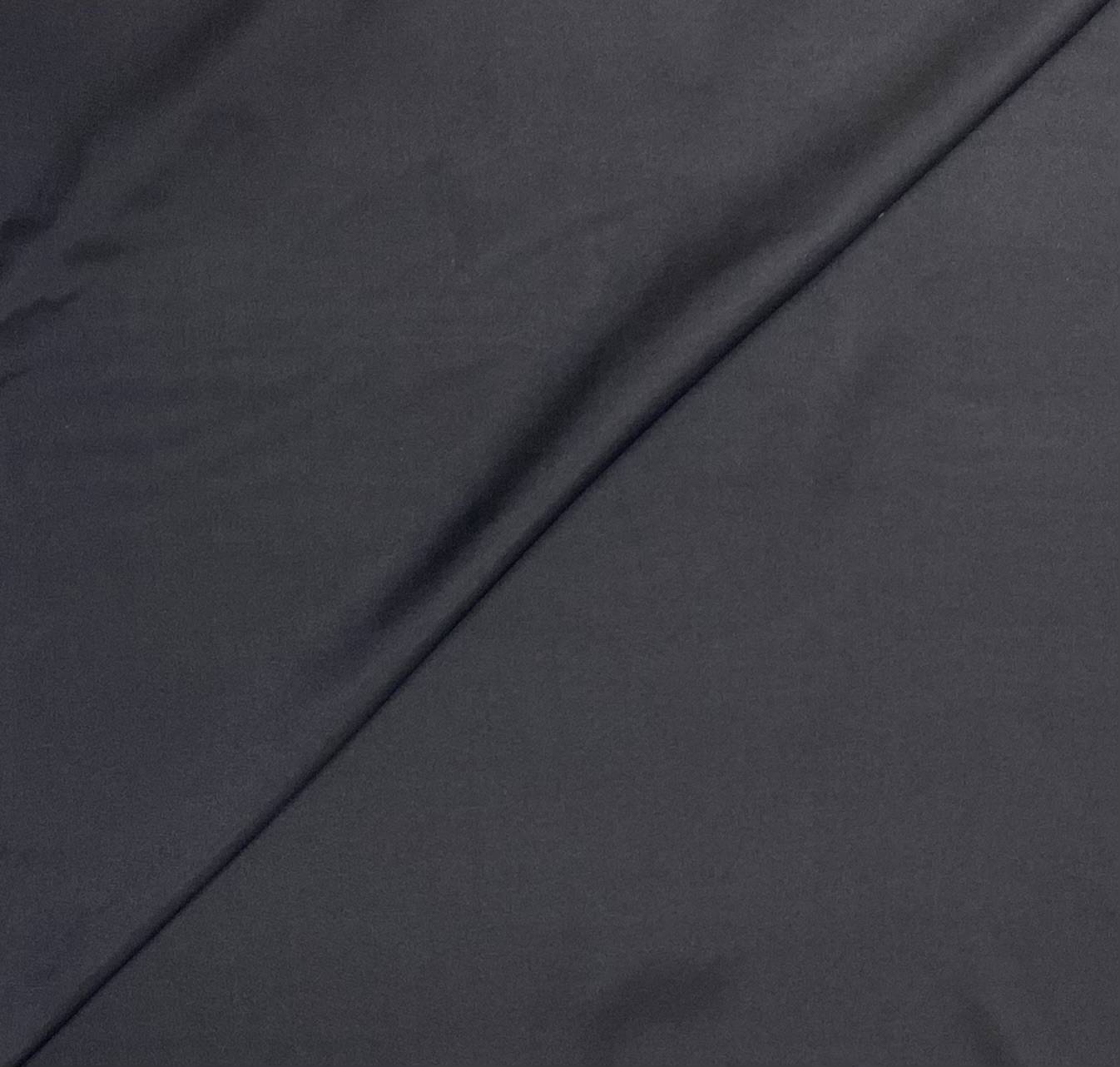Silk Habotai In Black (8 momme)