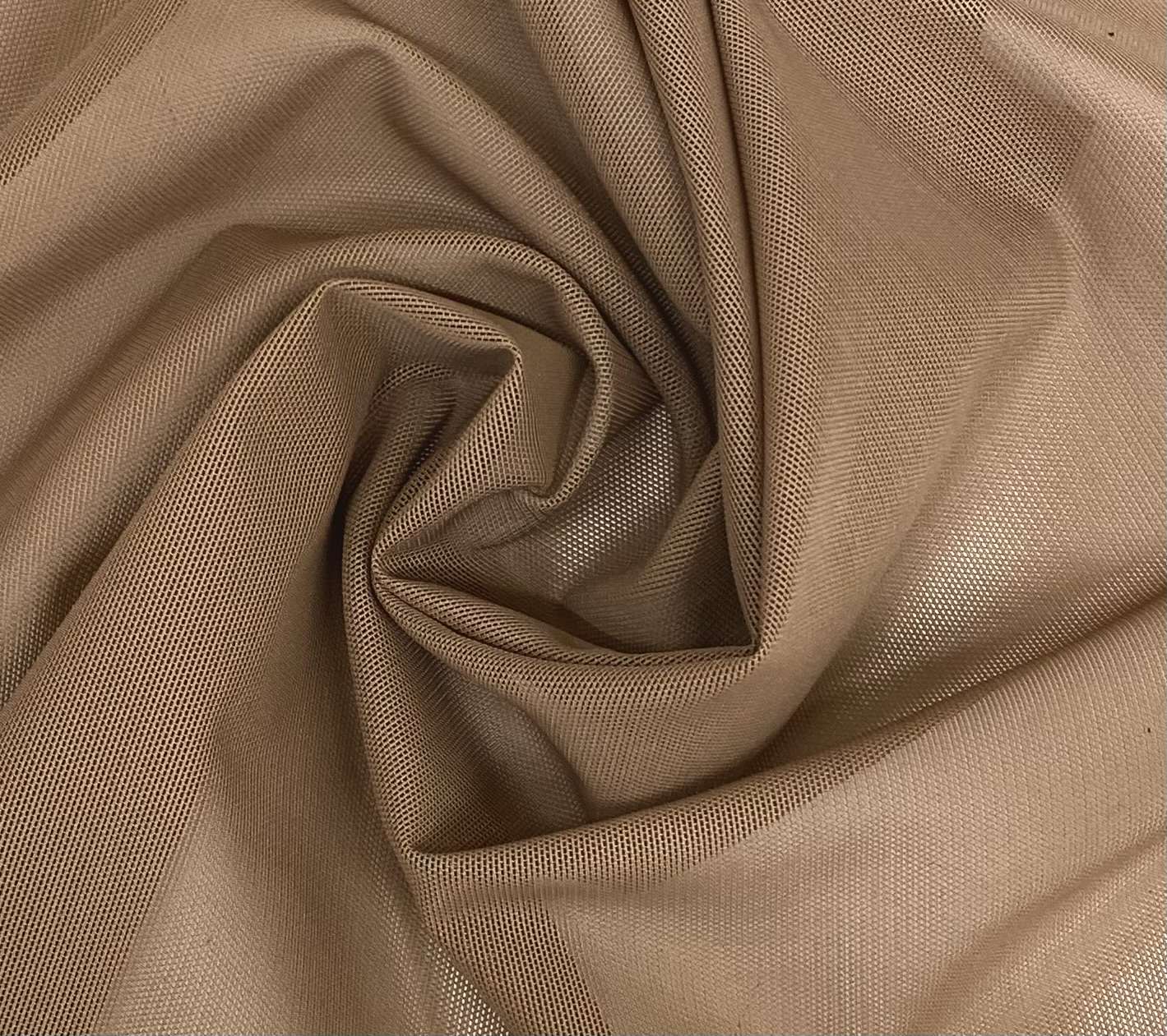 Stretch Mesh in Toast