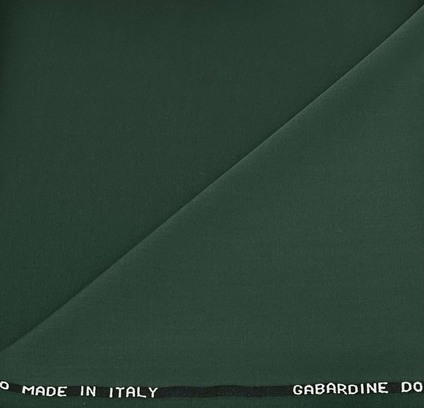 Italian Virgin Wool Gabardine Super 100's in Verdone