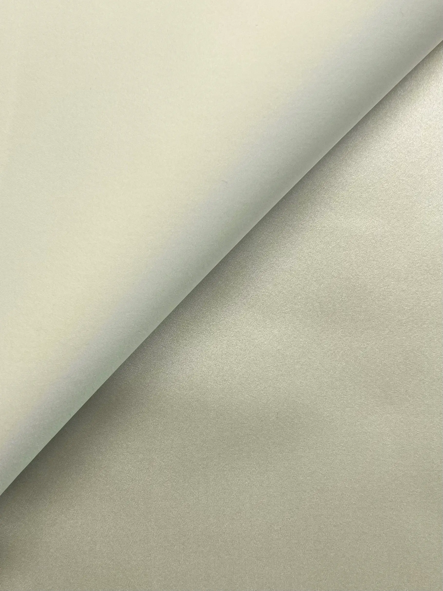 Double Faced Silk Duchesse Satin in Silk White