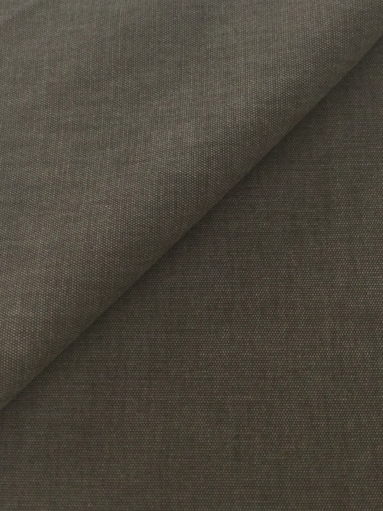 Italian Brushed Cotton Upholstery Canvas in Bark