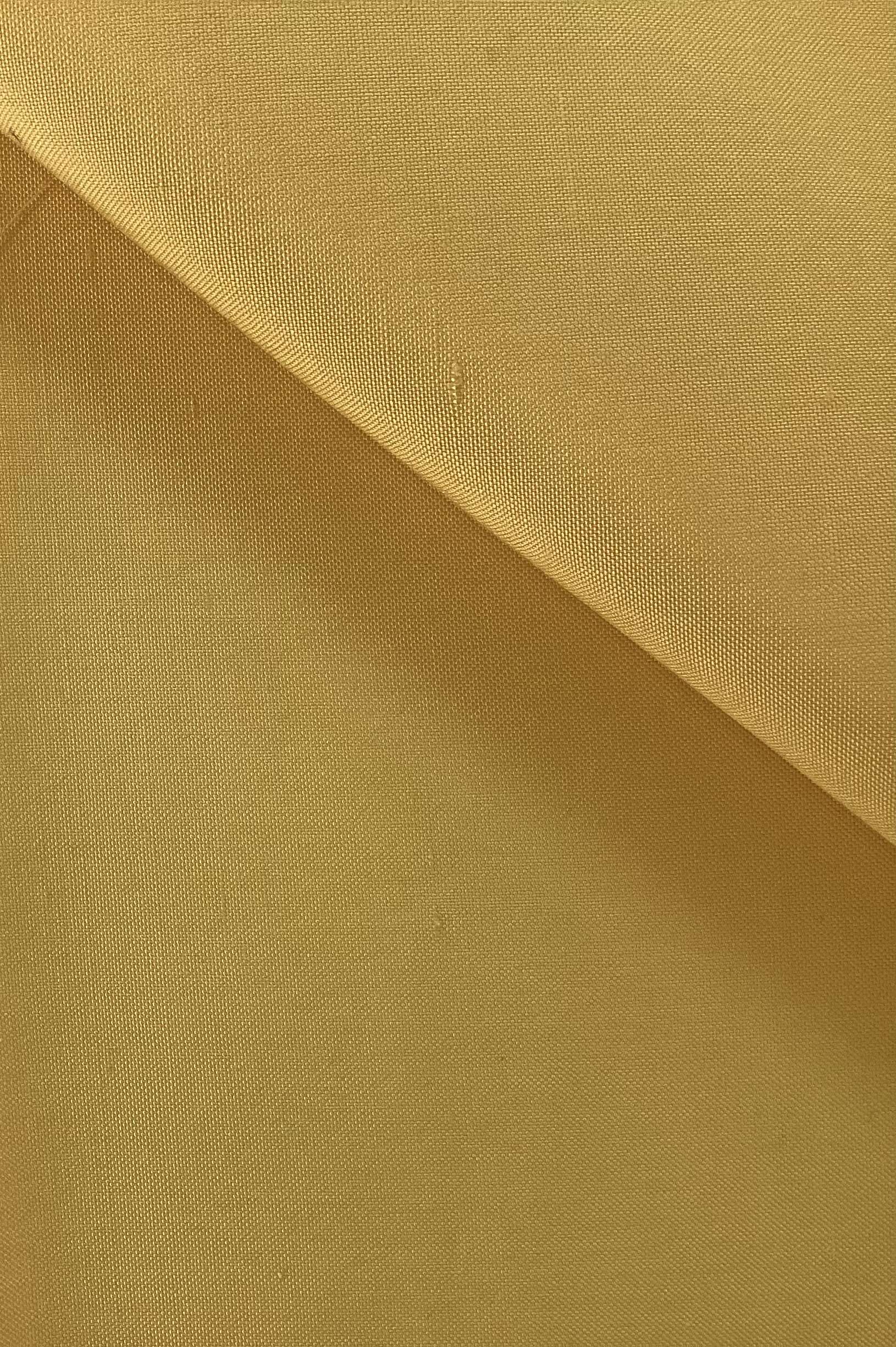 Italian Silk Duppioni in Sunflower