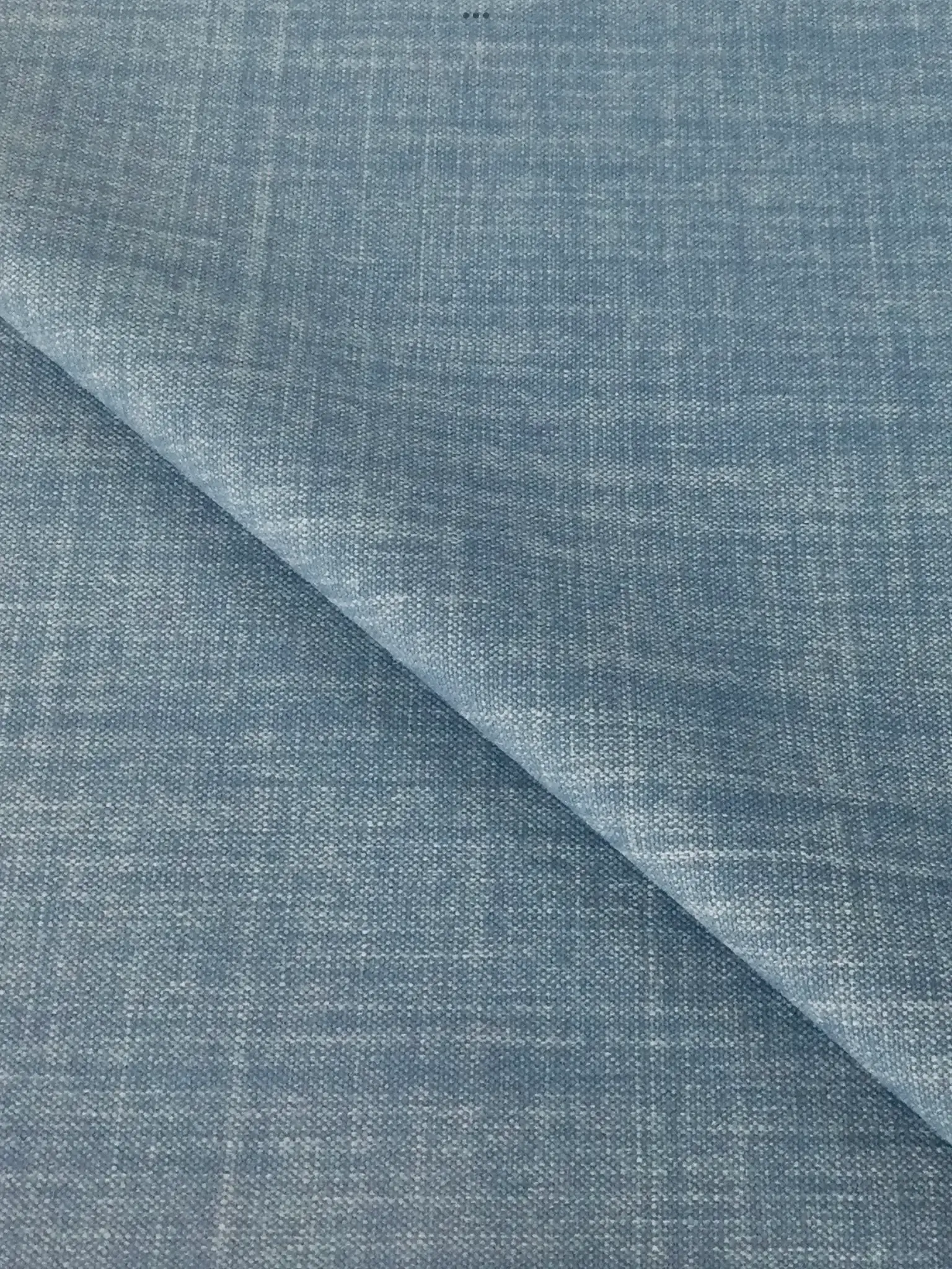 Made in Italy Recycled Upholstery Cotton in Denim
