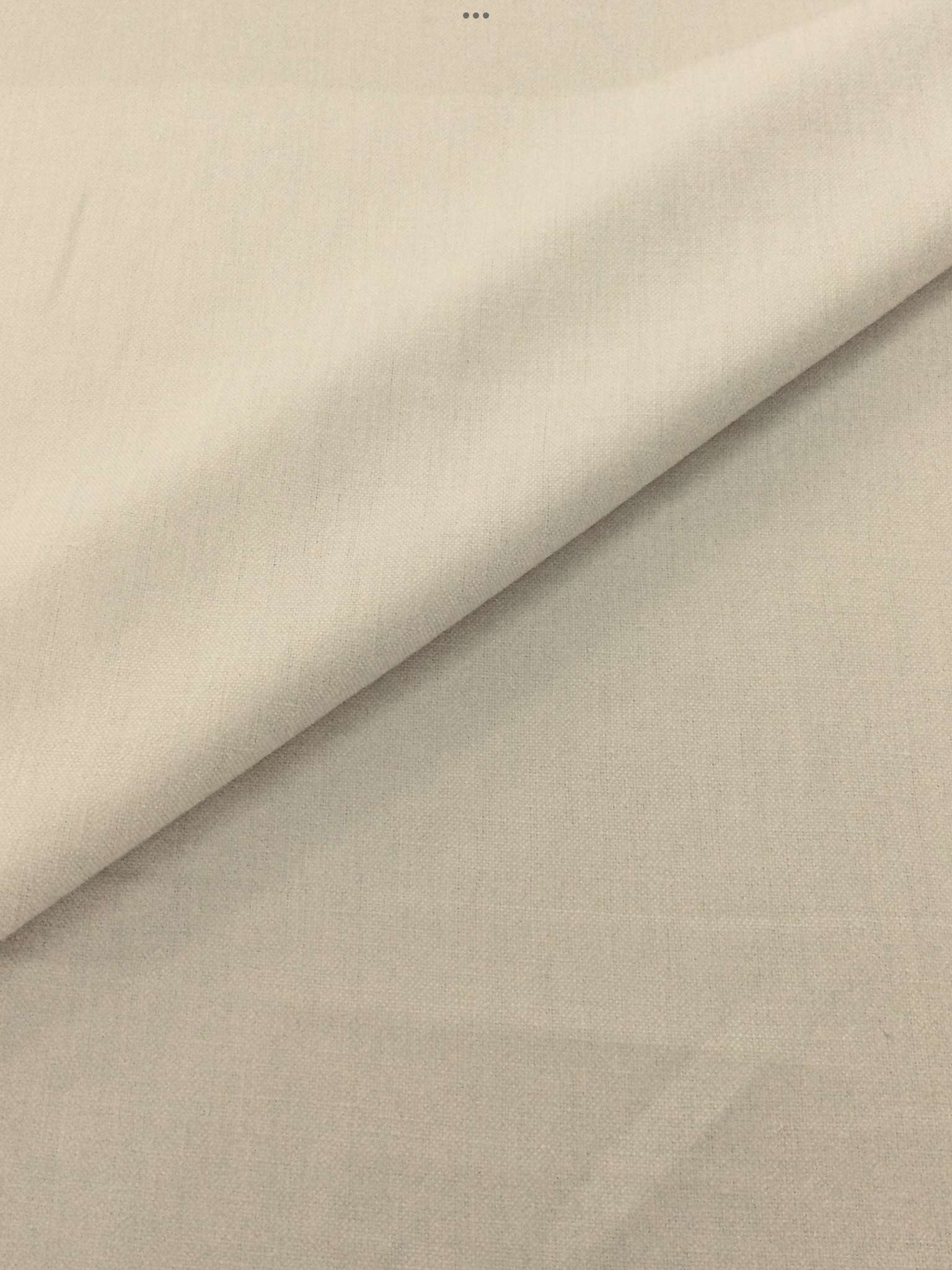 Made in Italy Upholstery Linen in Cream