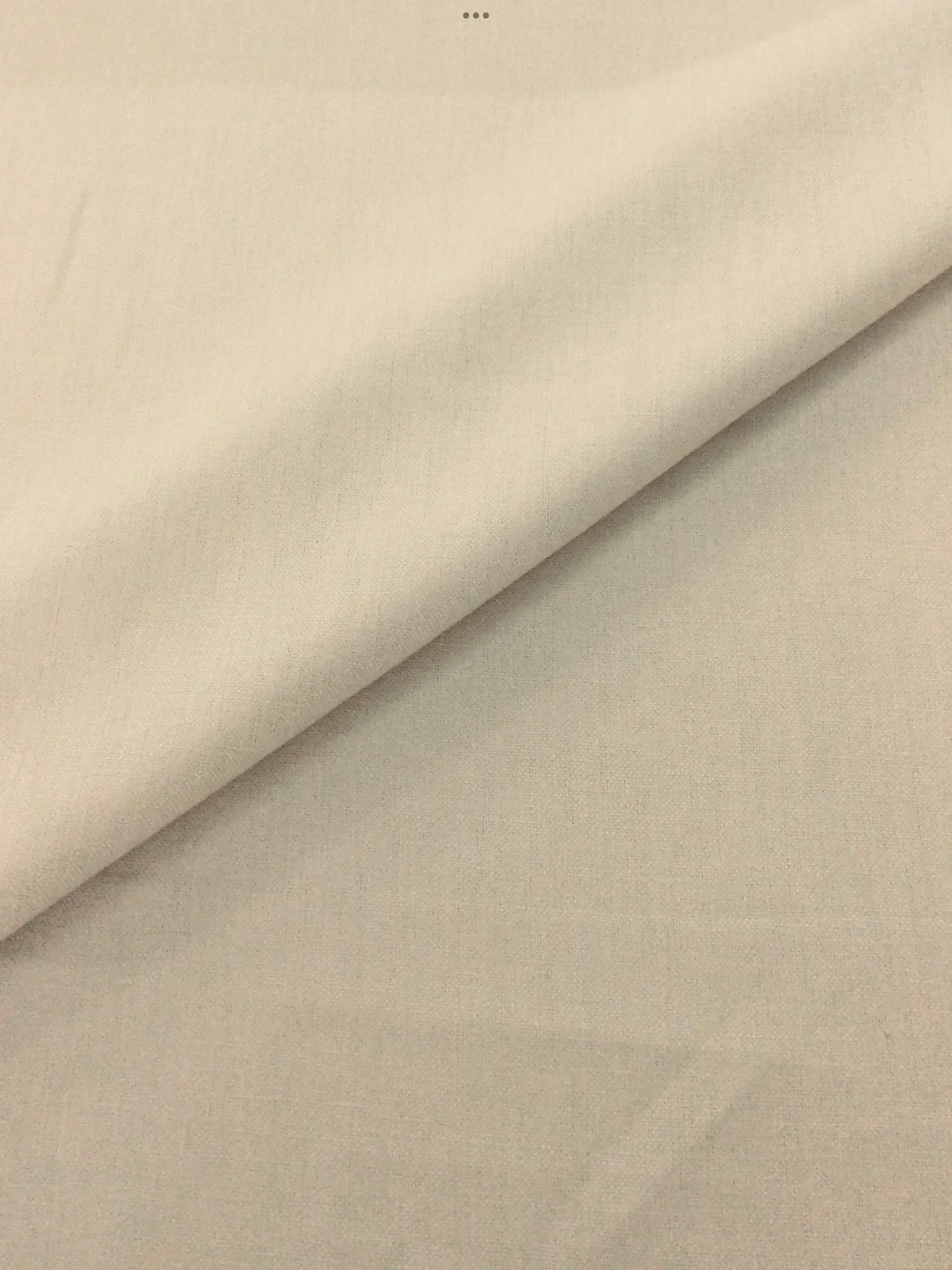 Made in Italy Upholstery Linen in Cream