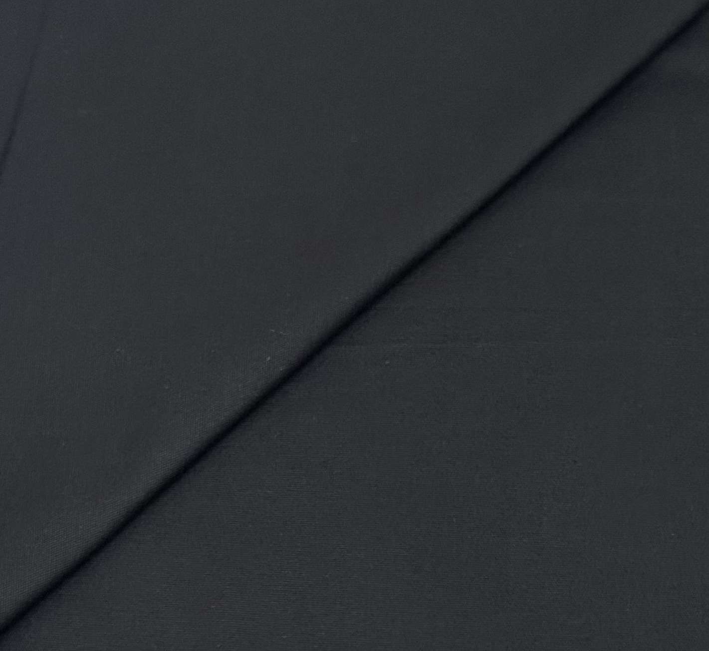 8.5 oz Cotton Brushed Canvas in Black