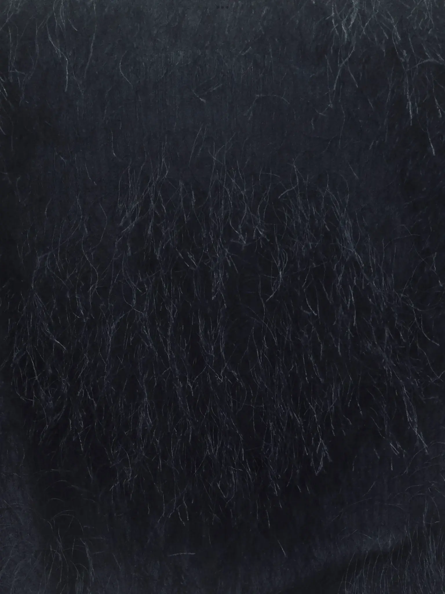 Made in Italy Viscose Eyelash in Dark Navy