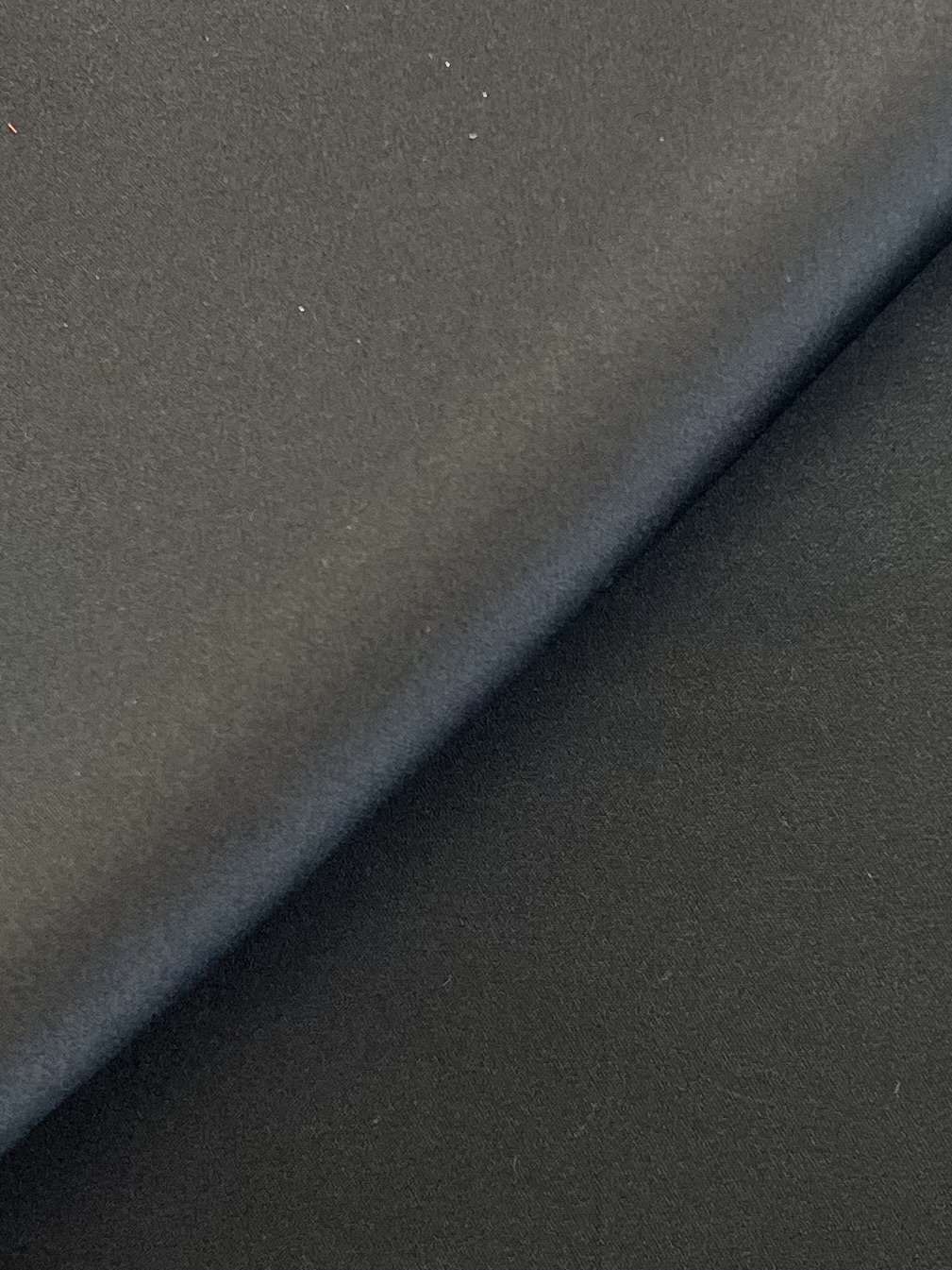 Double-Faced Silk Satin in Jet Black (42momme)