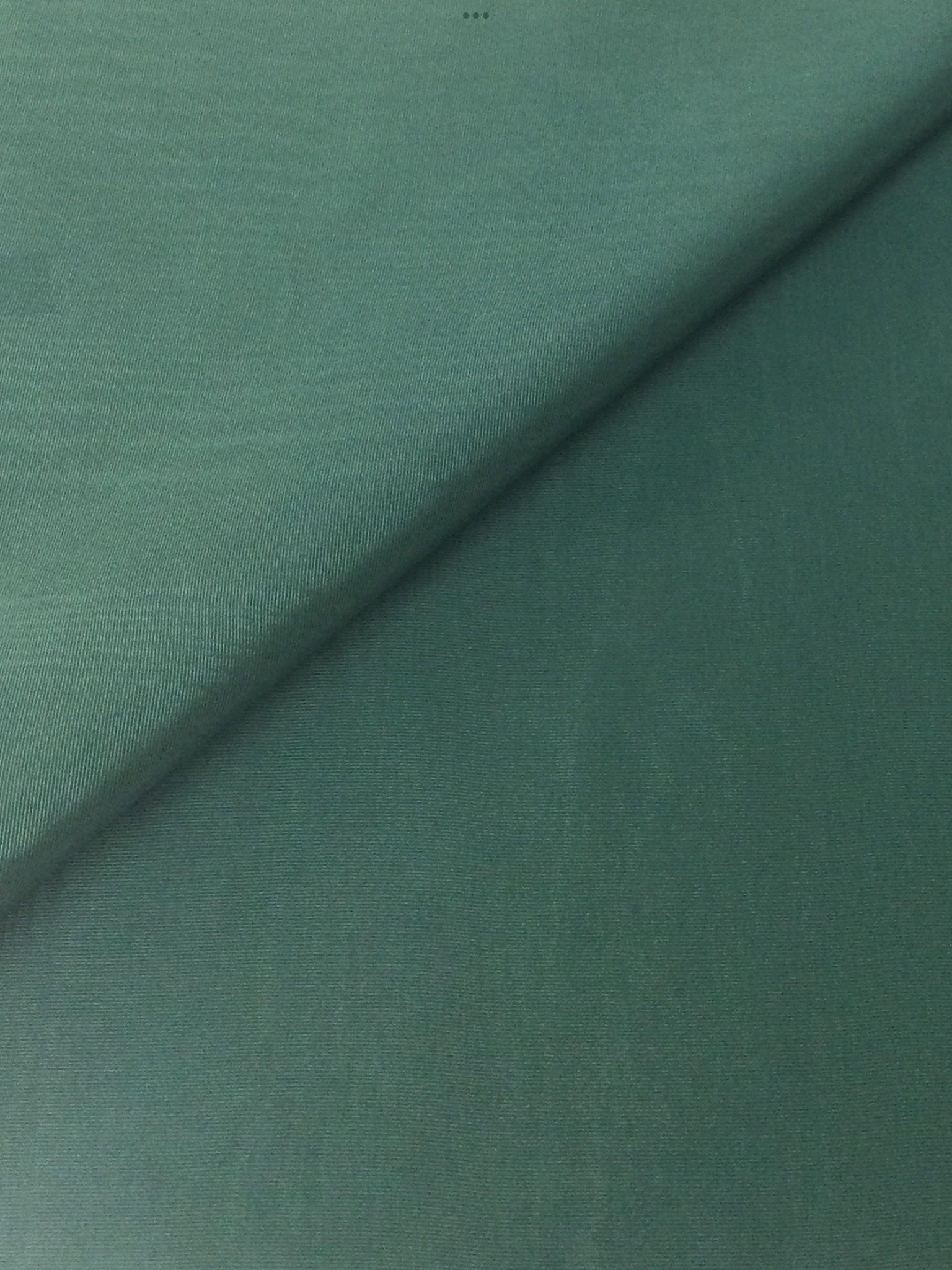 Cotton Blend Moire’ in Hunter