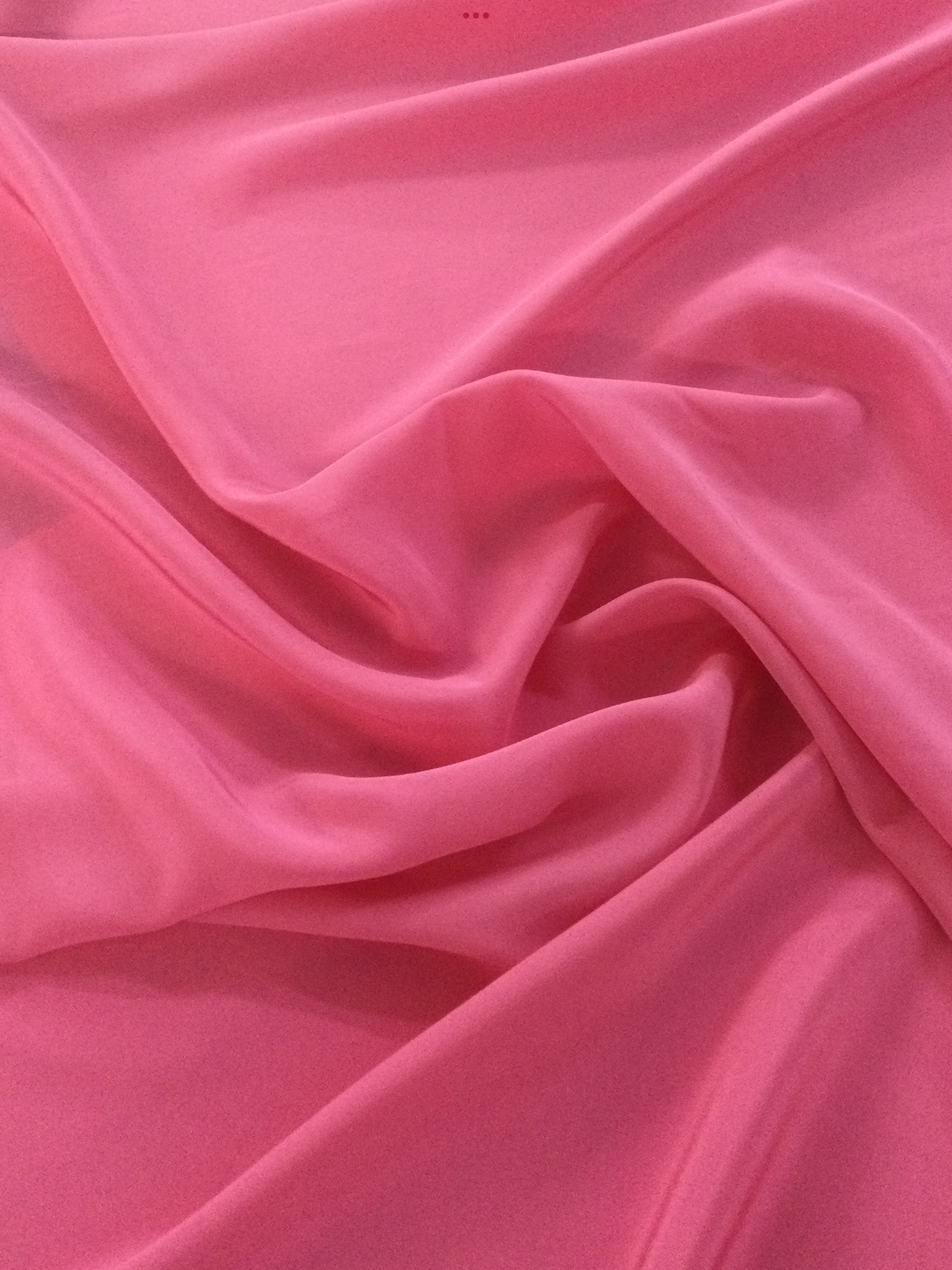 Pure Silk Crepe de Chine in Pink