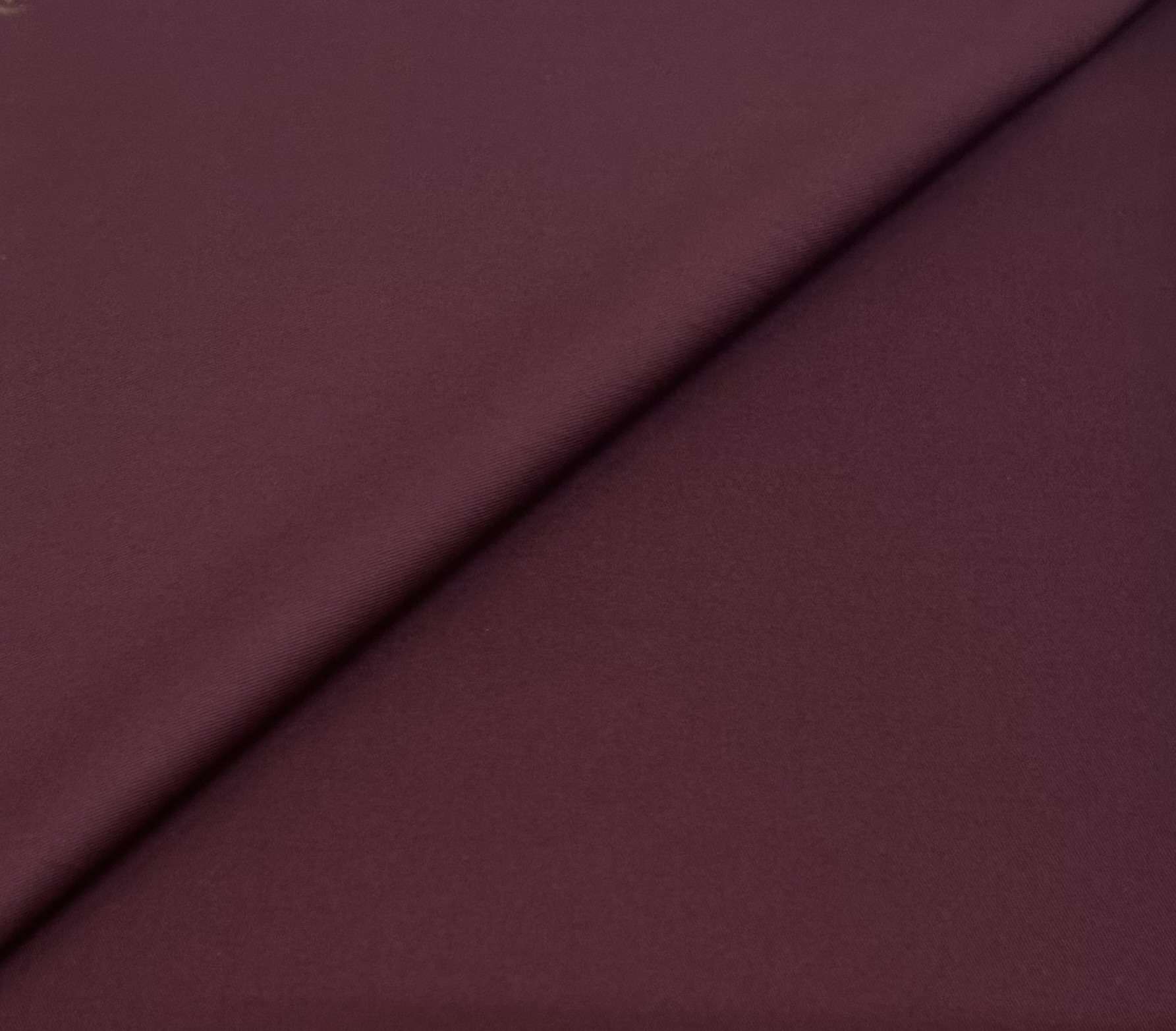 Cotton Chino Twill in Wine