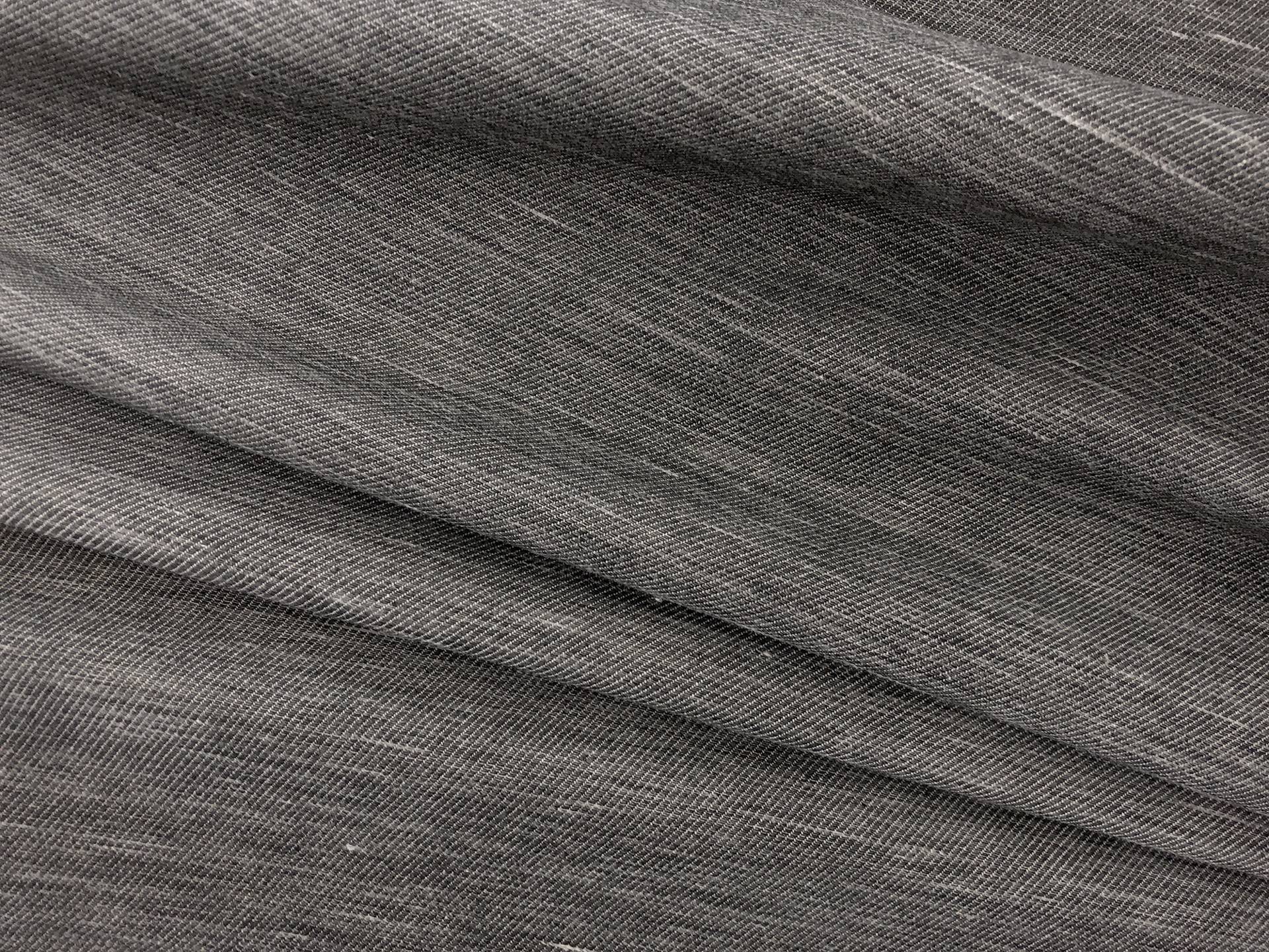 Doubleface Stretch Cotton Twill in Medium Heather Grey3