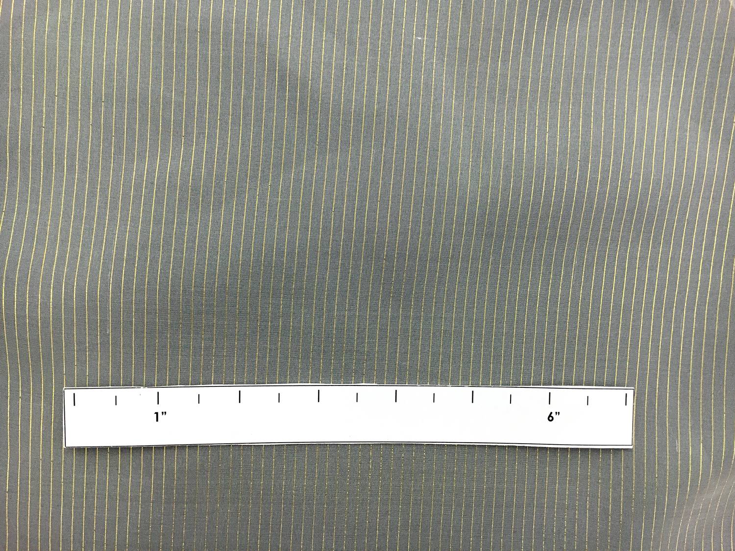 Gold Metallic Striped Silk Chiffon1