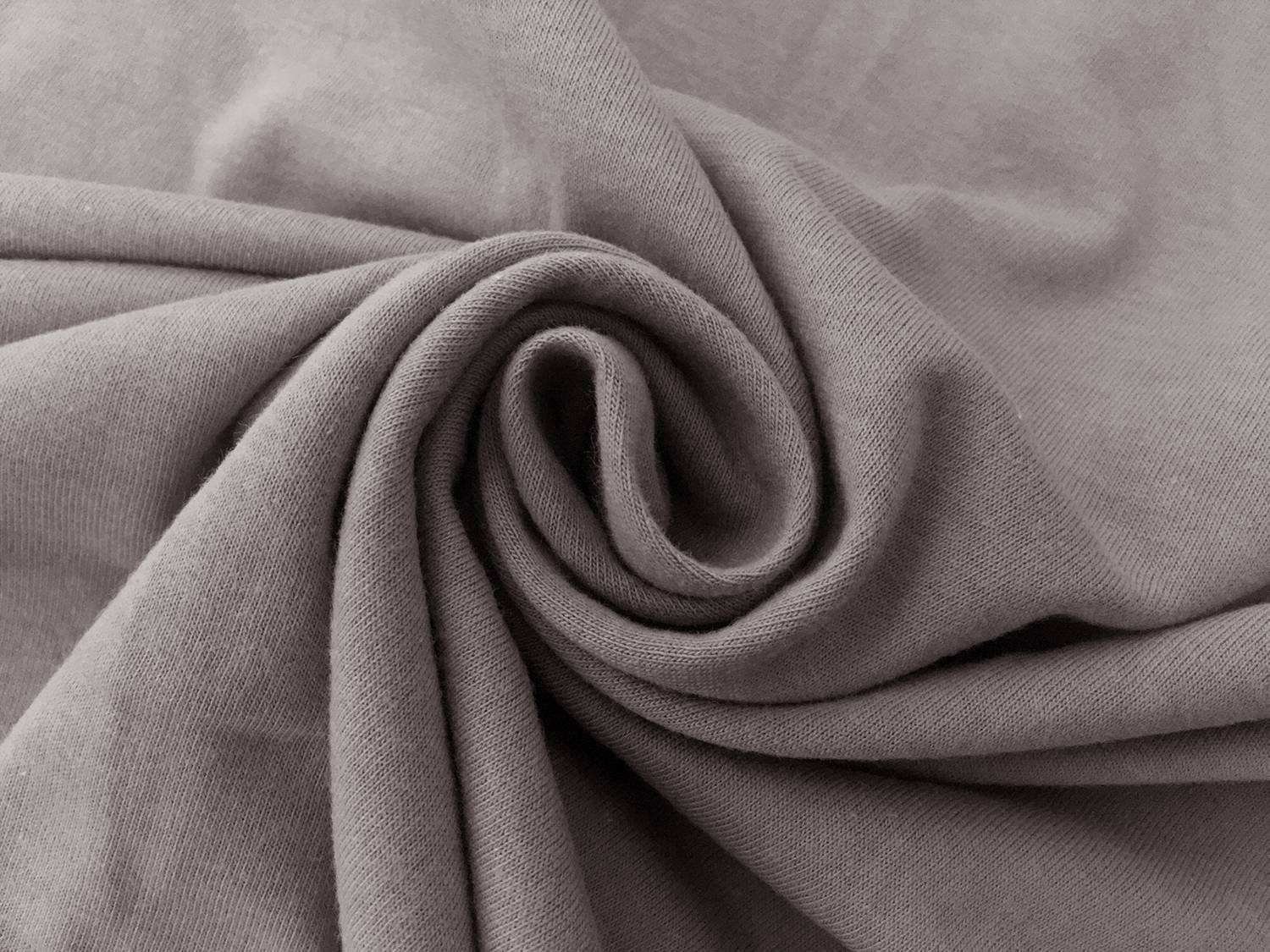 Japanese Lenzing Modal Jersey in Taupe Grey1