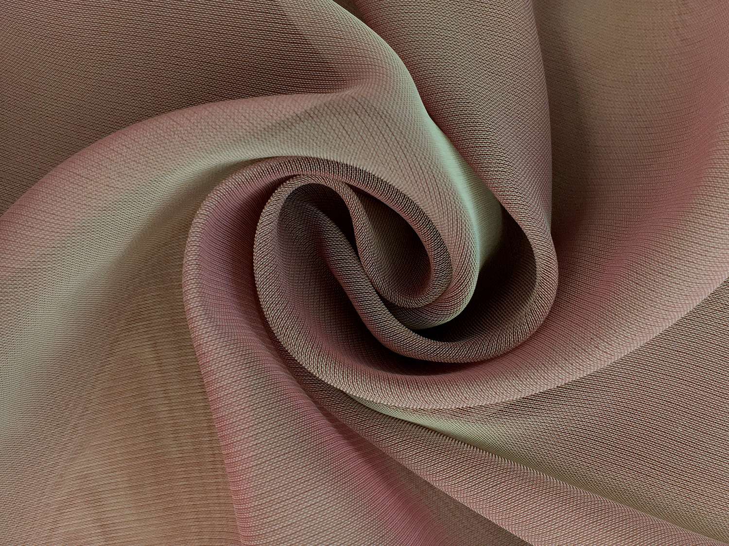 Iridescent Polyester Chiffon in Opal0