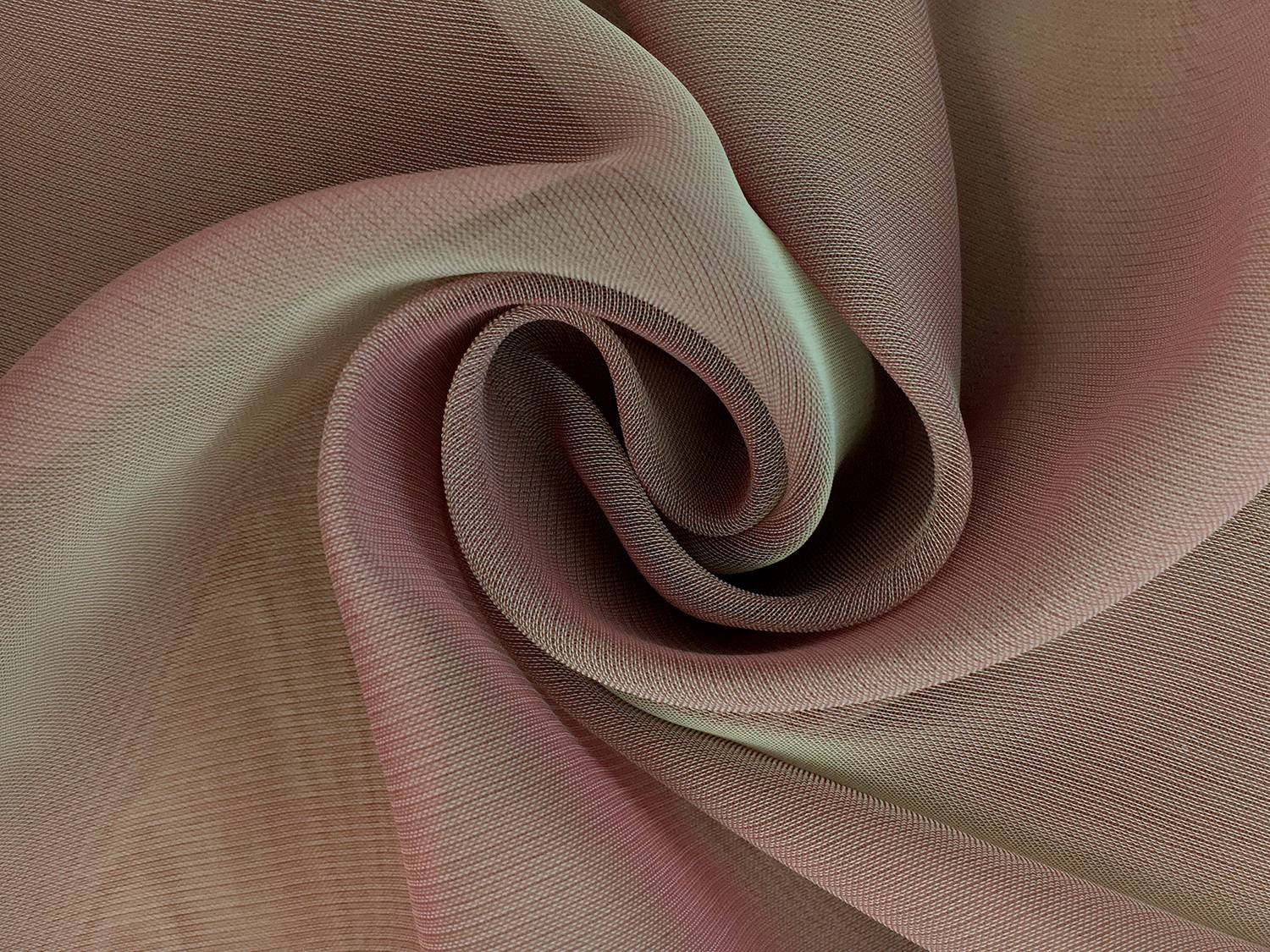 Iridescent Polyester Chiffon in Opal0