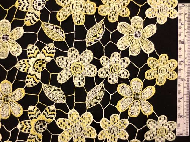 Metallic Guipure Lace0