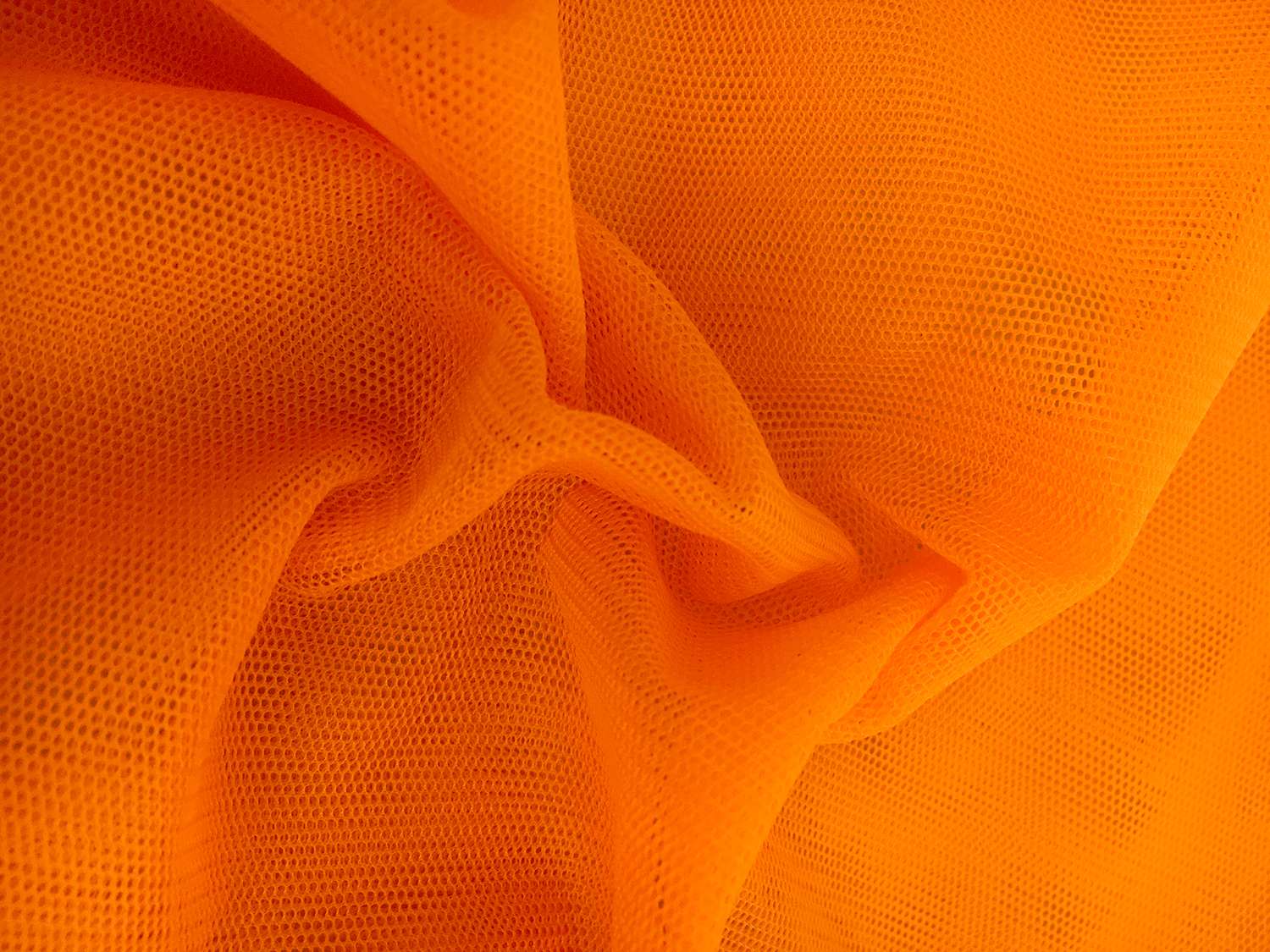 Nylon Bobbinet in Zucca