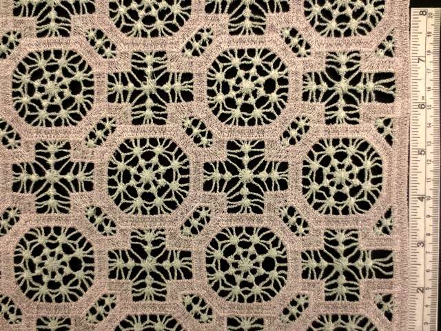 Metallic Guipure Lace0