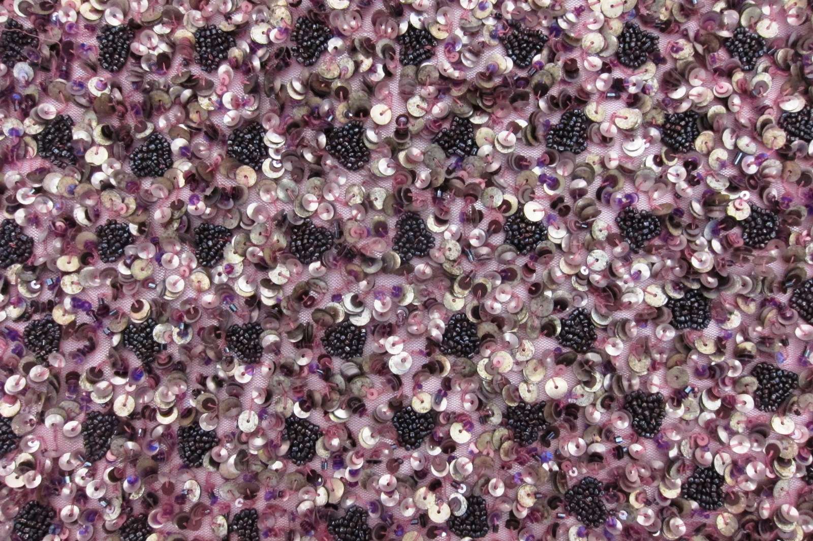 Sequins and Beading on Tulle0