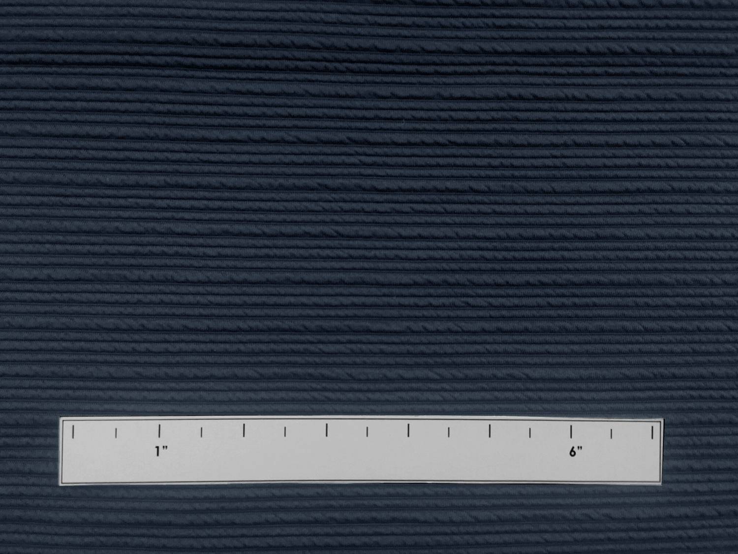 Polyester Spandex Novelty Knit in Petroleum 1