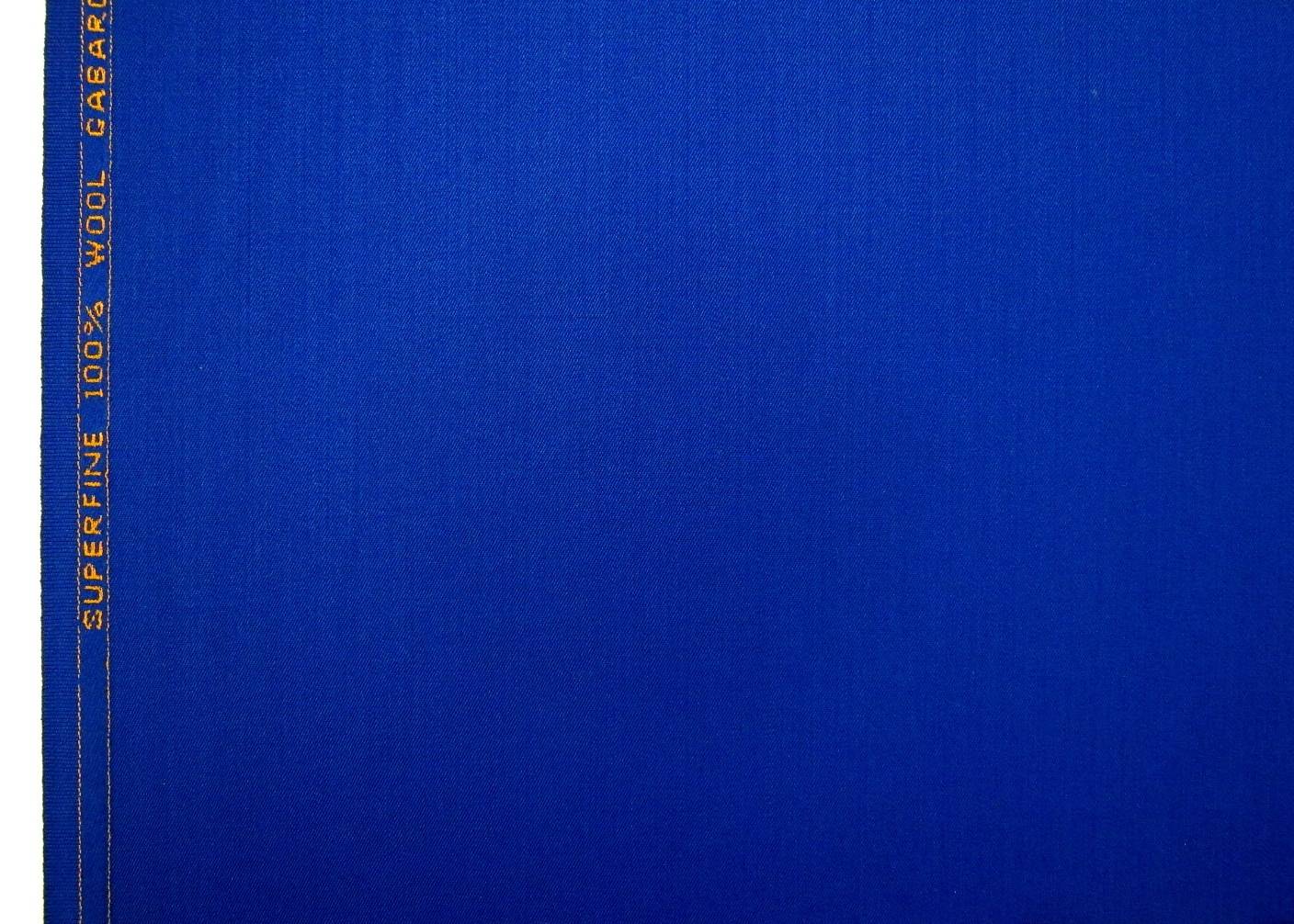 Wool Gabardine in Electric 0