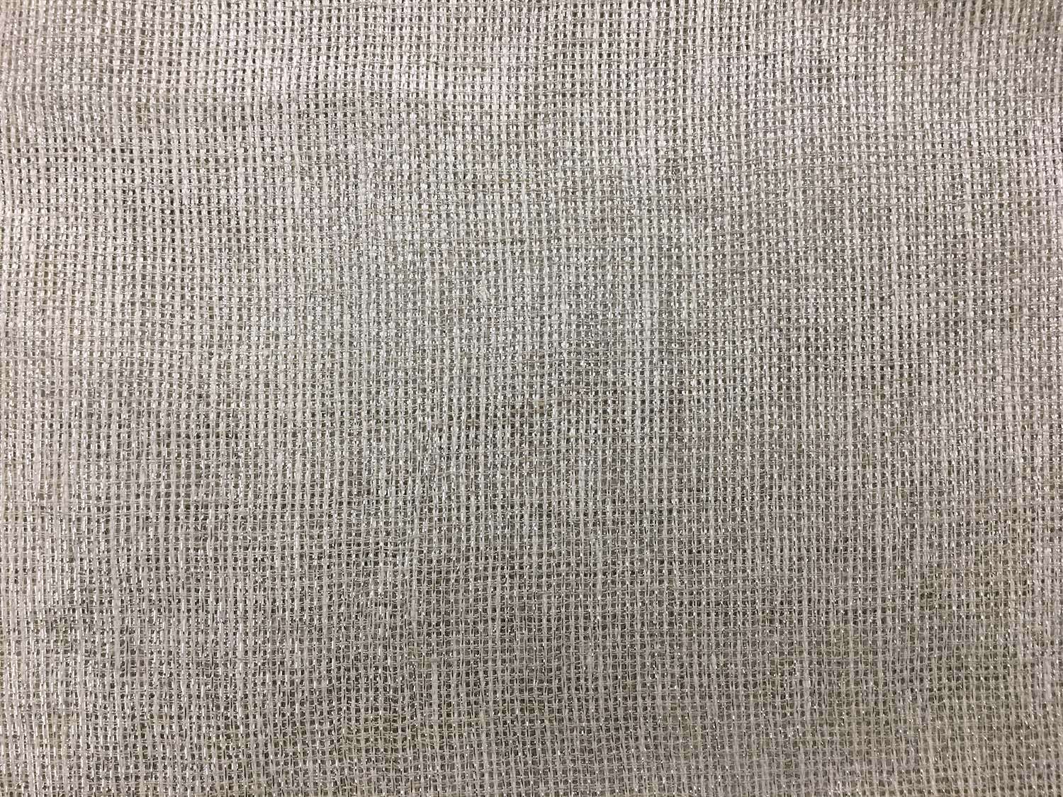 Cotton Lurex Mesh In Silver0