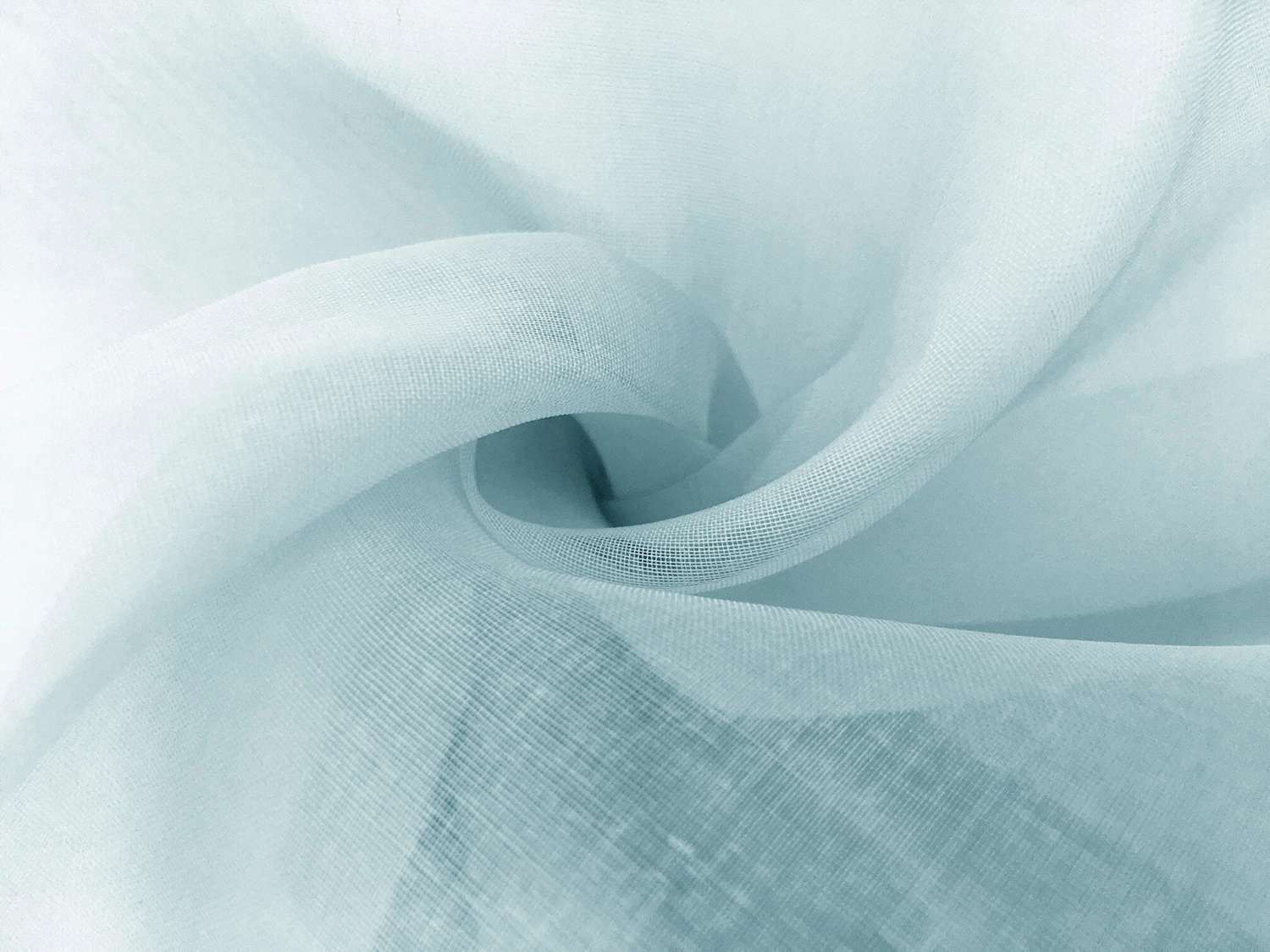 Swiss Cotton Organdy in Pastel Blue0
