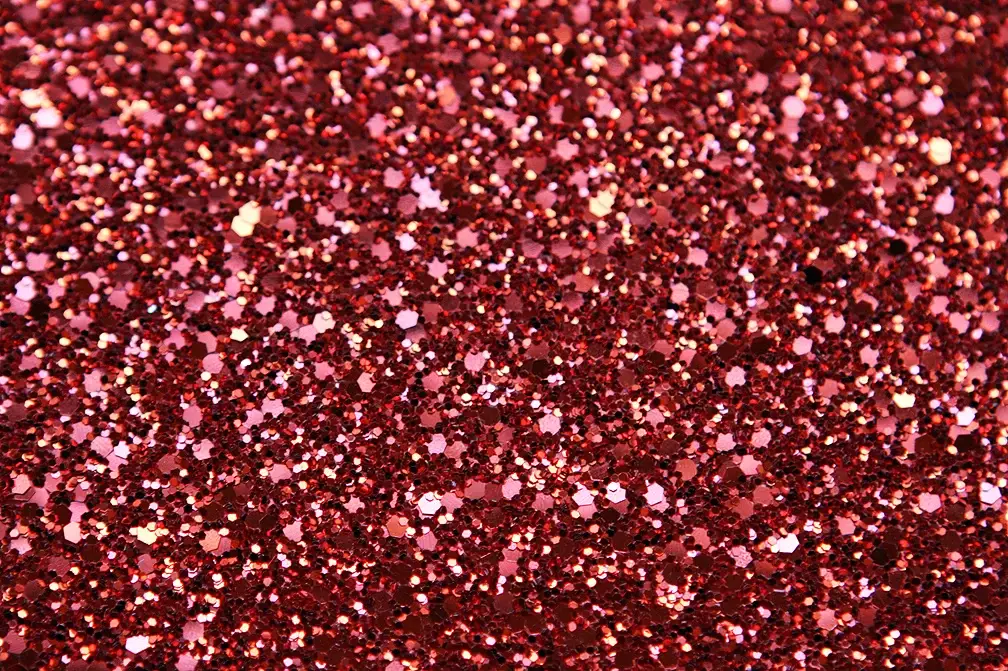 Glitter Canvas in Red2