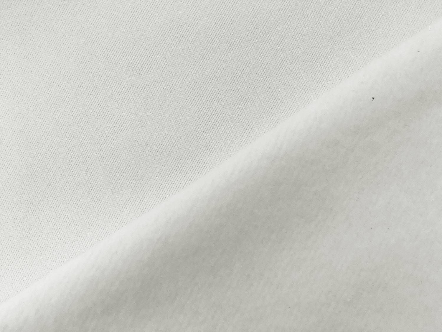 Japanese Cotton Sweatshirt Fleece in White0