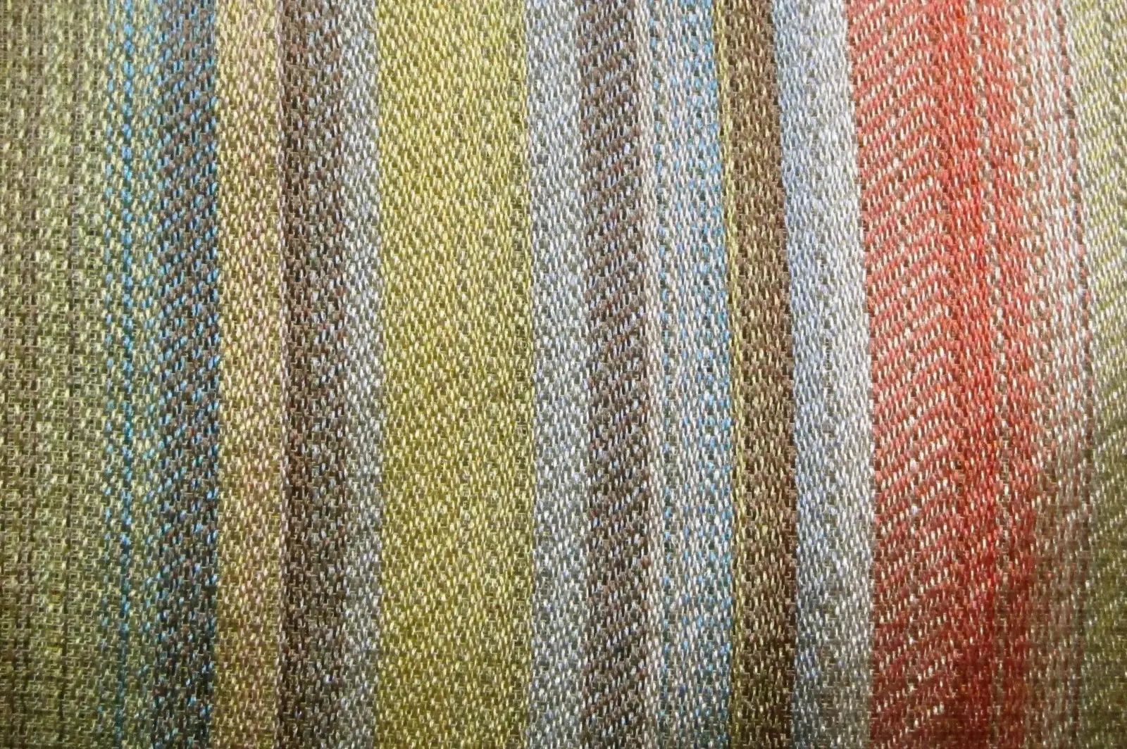 Silk Blend Organza Woven Stripe2