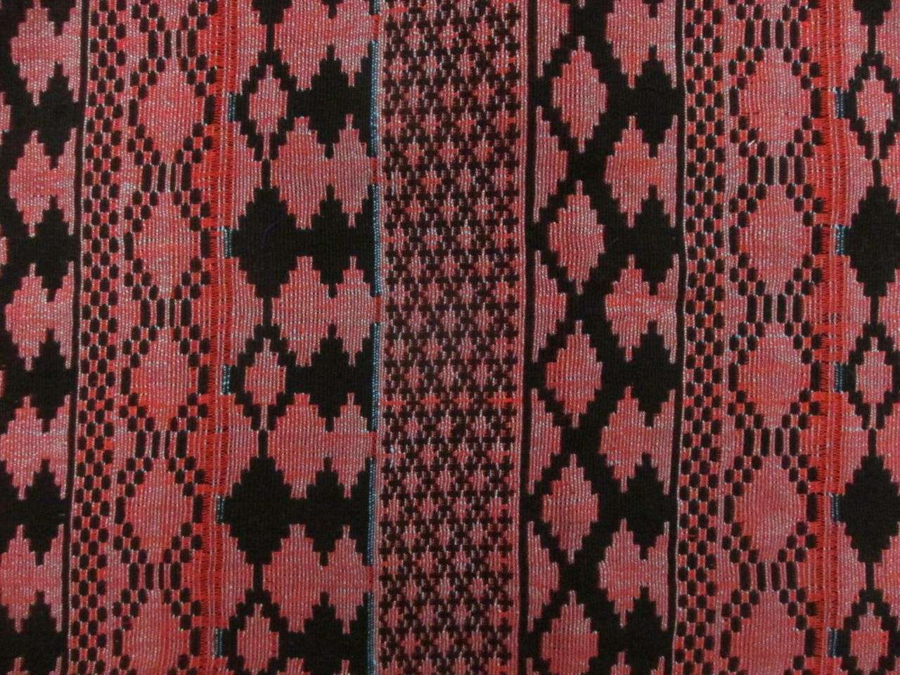 Cotton Doubleface Native Brocade Stripe0