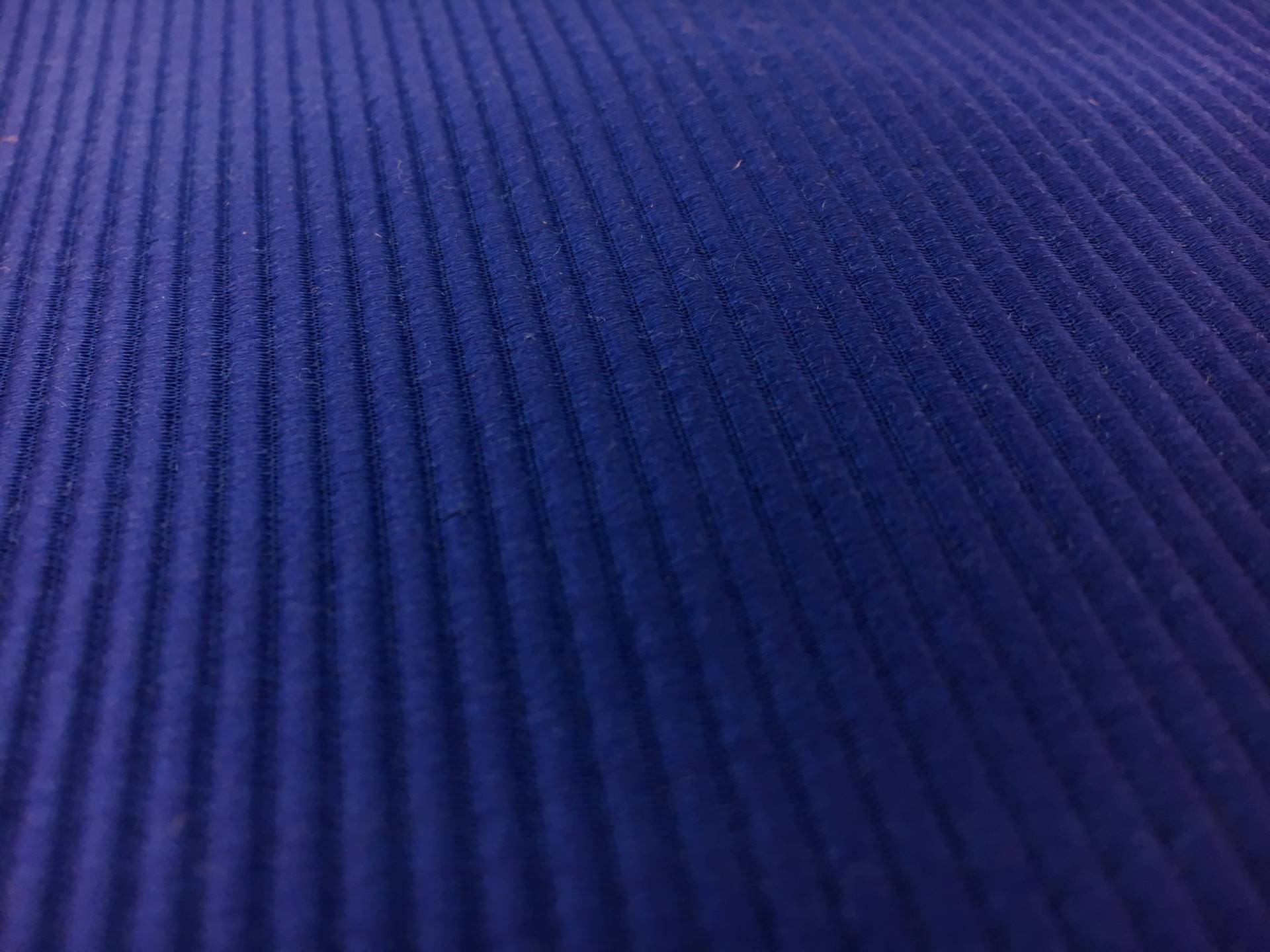Italian Cotton and Acetate Ottoman in Royal2