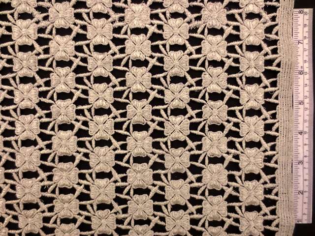 Metallic Guipure Lace0