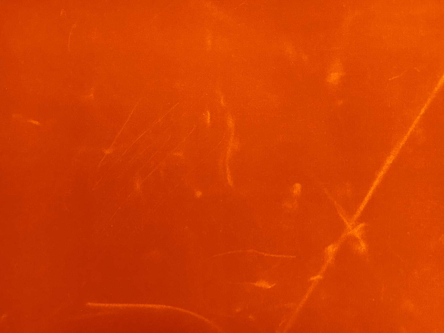 Cotton Wax Cloth in Orange0