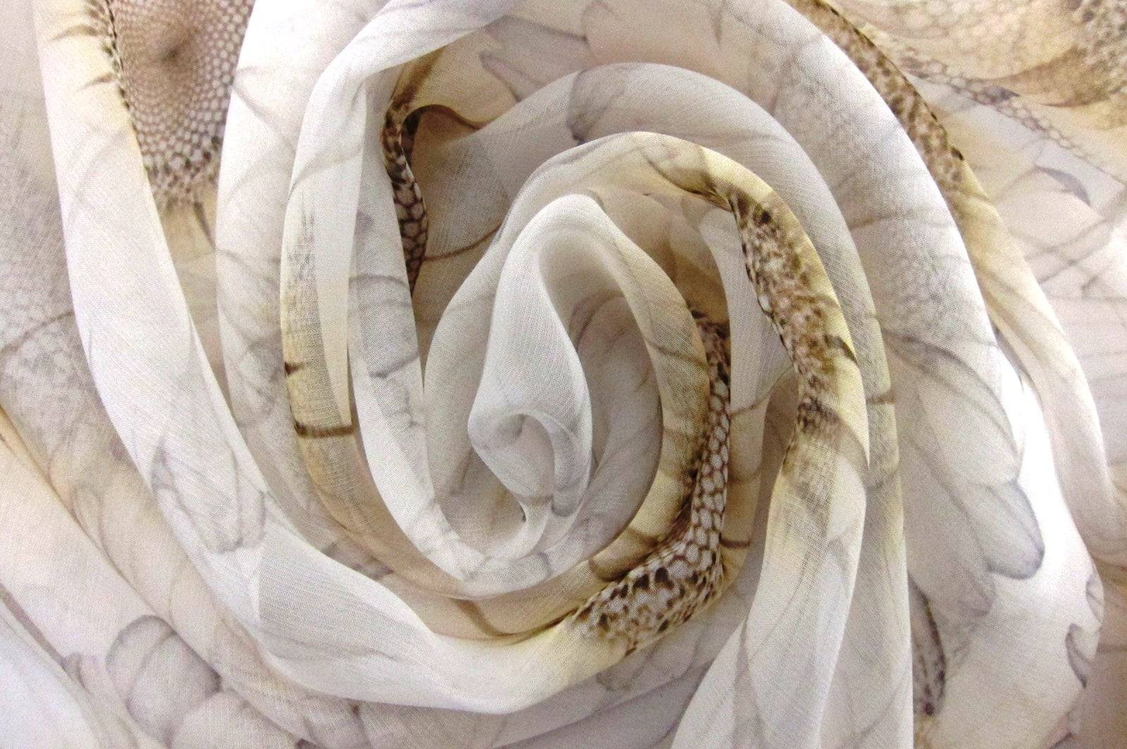 Printed Silk Chiffon3