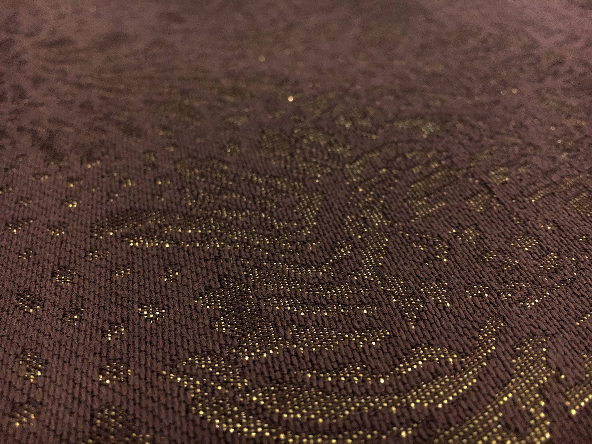 Metallic Jacquard with Light Floral Motifs2