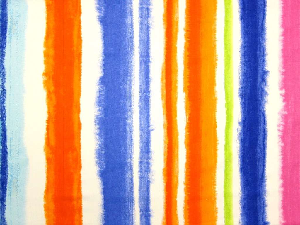 Linen Upholstery Watercolor Stripes Print0
