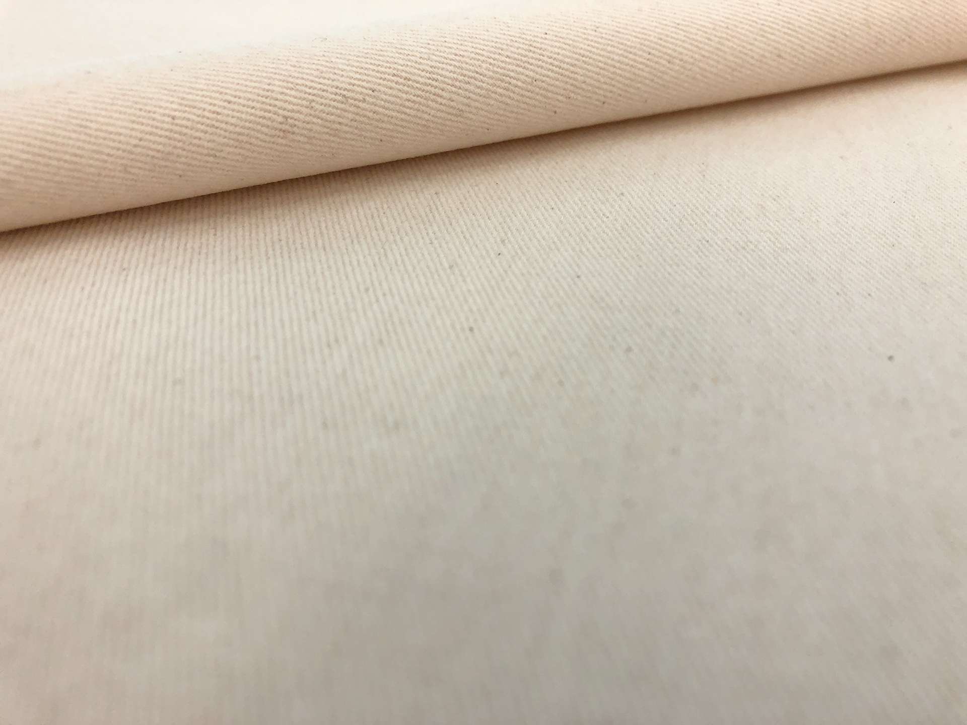 7oz Sanded Cotton Twill in Natural0