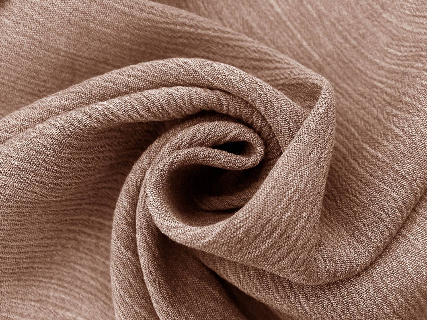 Rayon Crinkle Gauze in Dusty Rose1